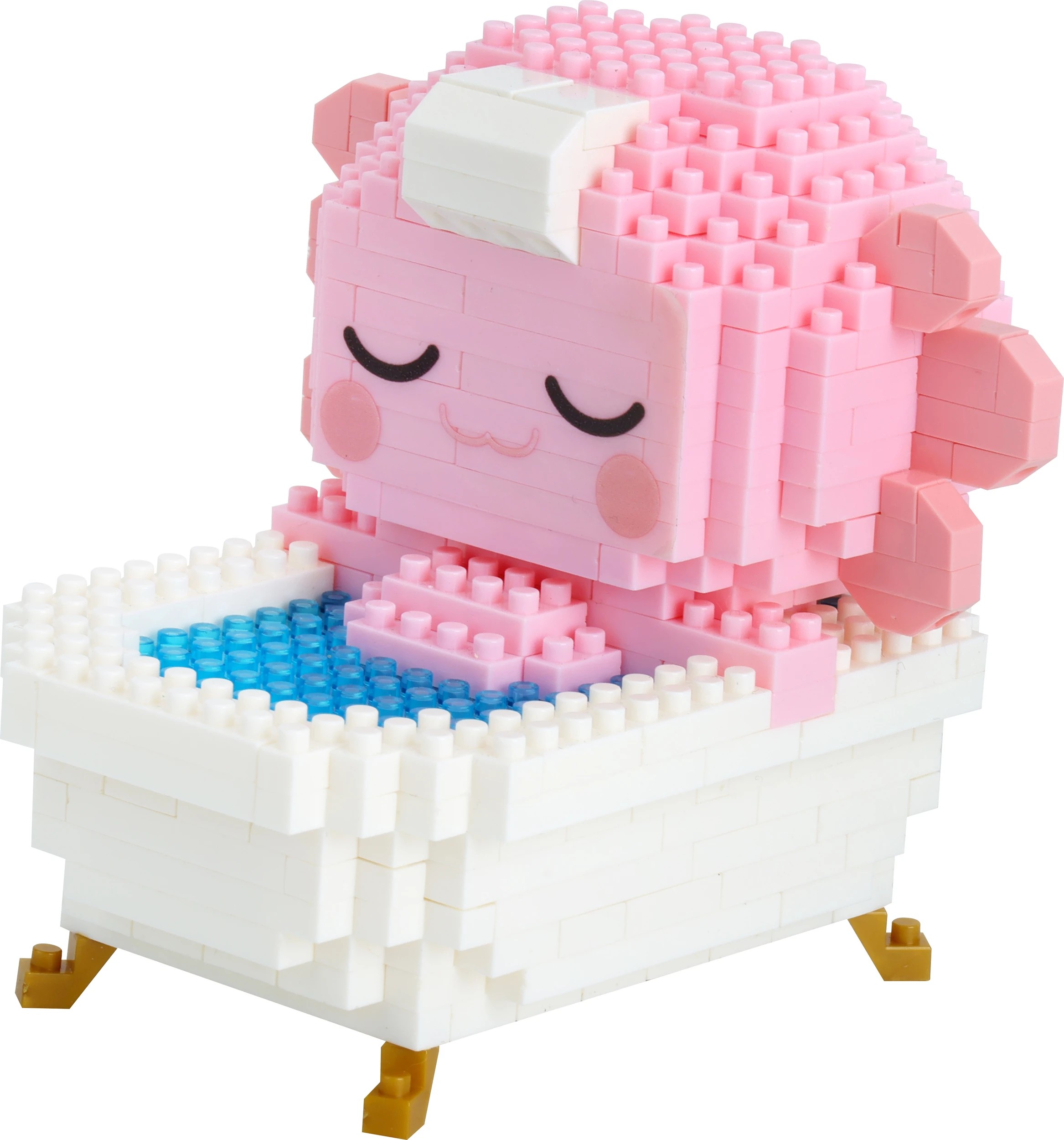 2 Mini Blocks Animal Series: Axolotl Friends - Assorted, 2 of 9