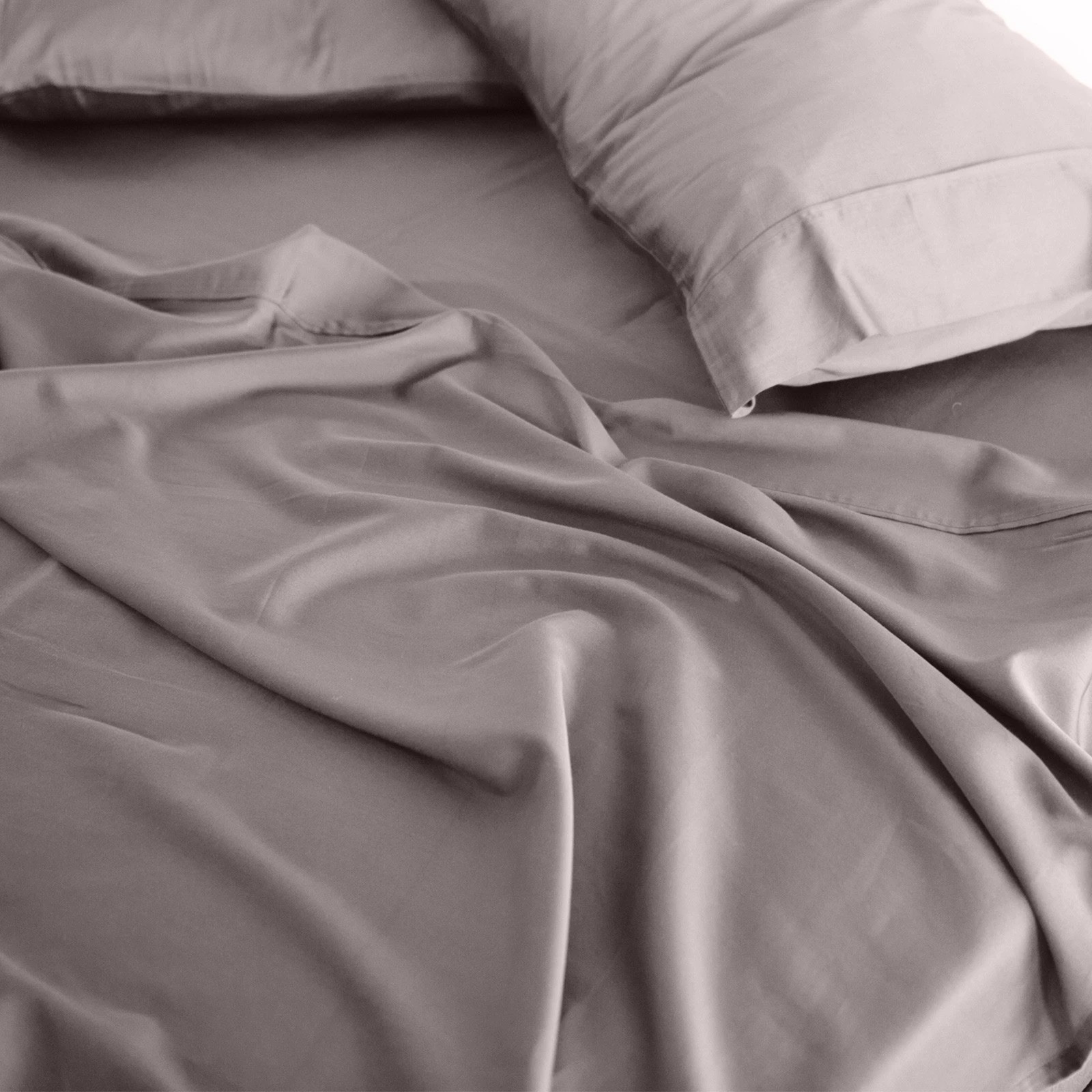 3 Royal Comfort 1000TC Balmain Hotel Grade Bamboo Cotton Sheets Pillowcases Set - Queen Bed - Grey, 3 of 4