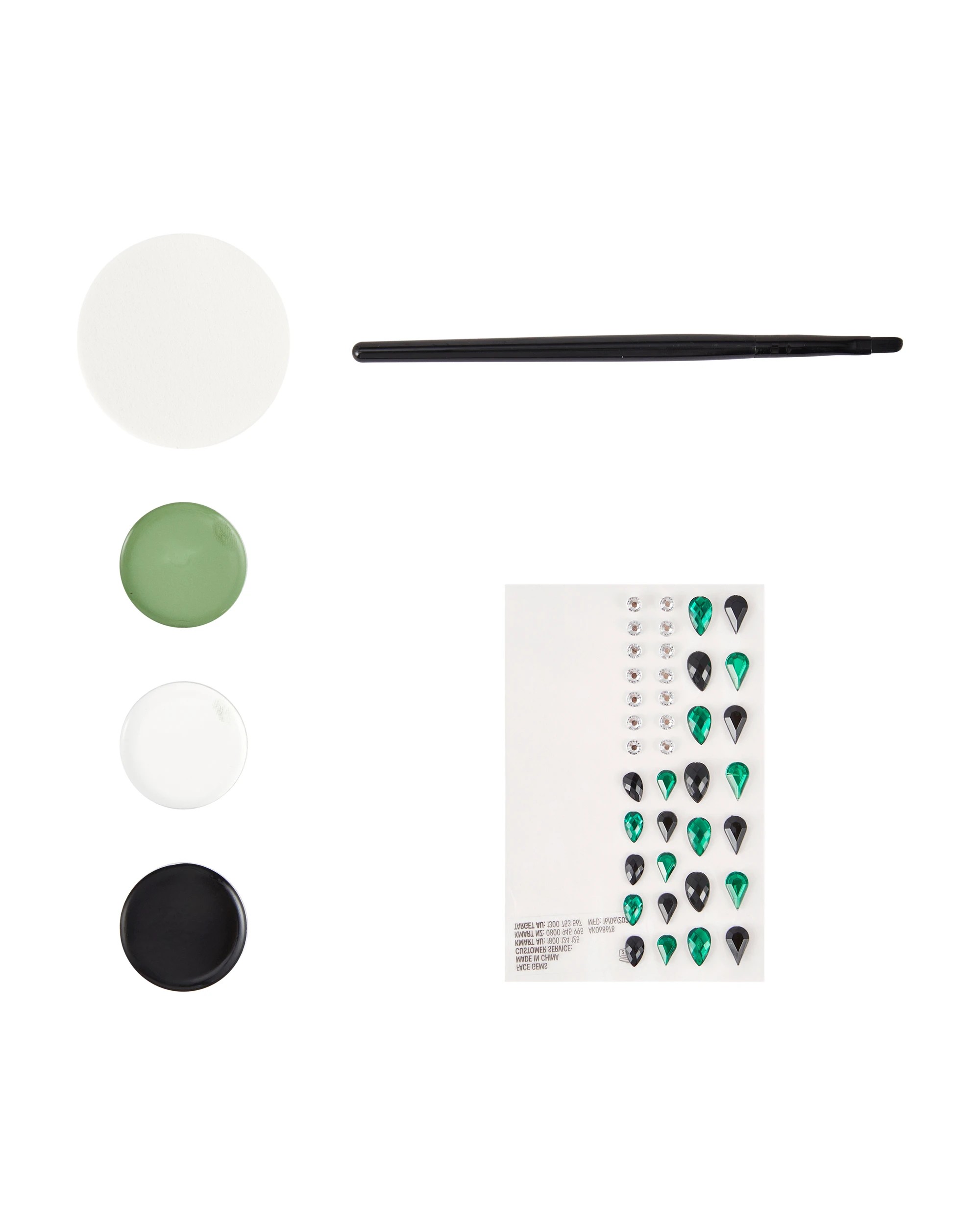 2 OXX Beauty 43 Piece Halloween Face Paint Set, 2 of 5