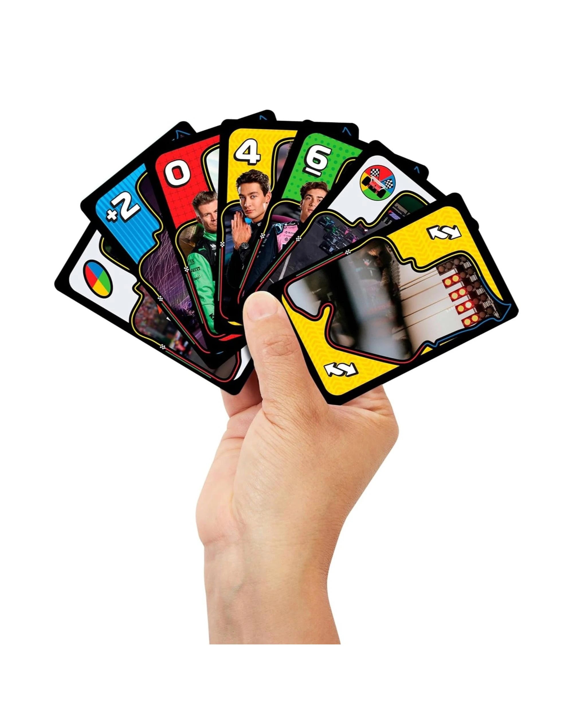 4 Uno Formula 1 Edition Card Game, 4 of 6