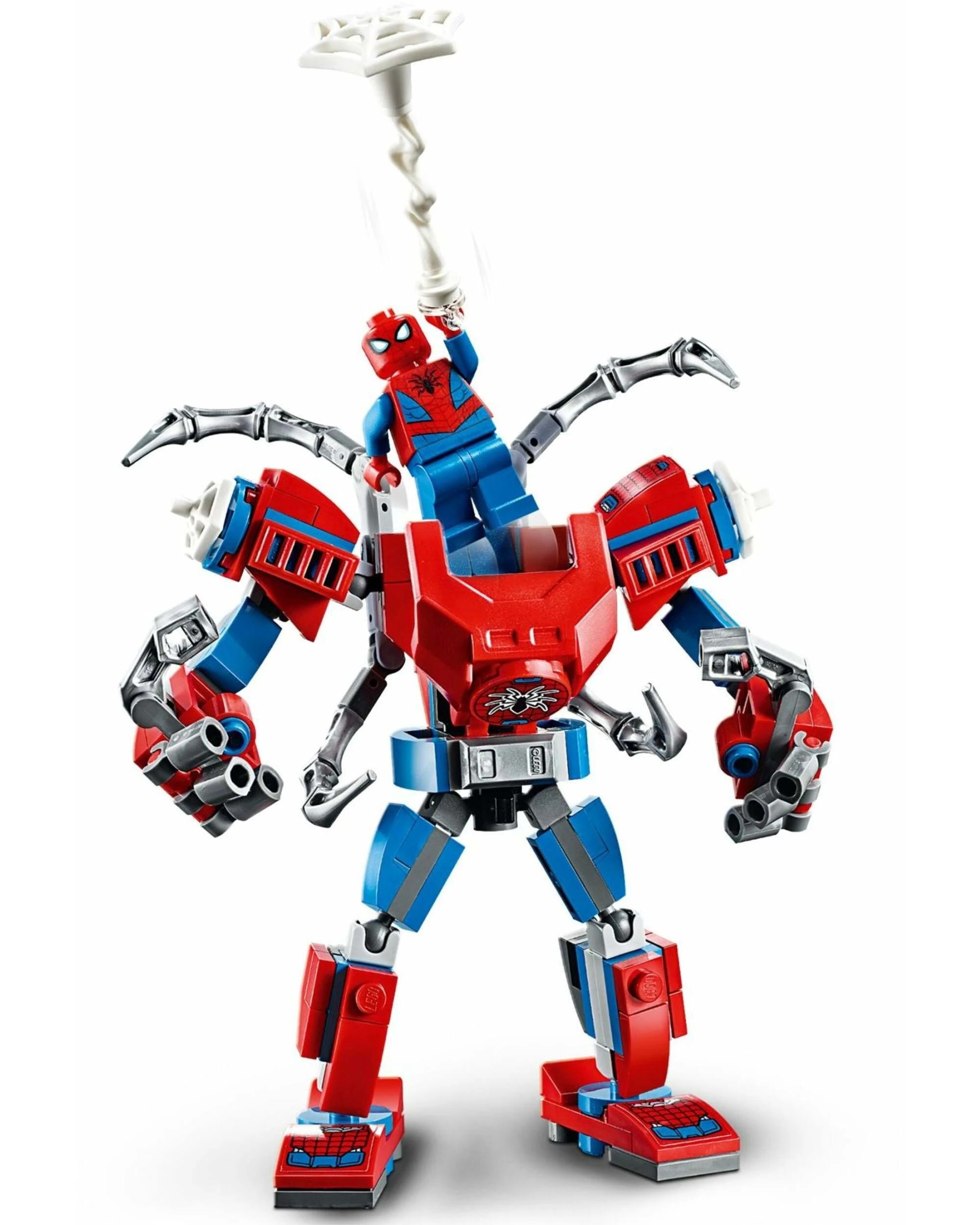 3 LEGO 76146 Spider-Man Mech Superhero Action Figure Toy, 3 of 5