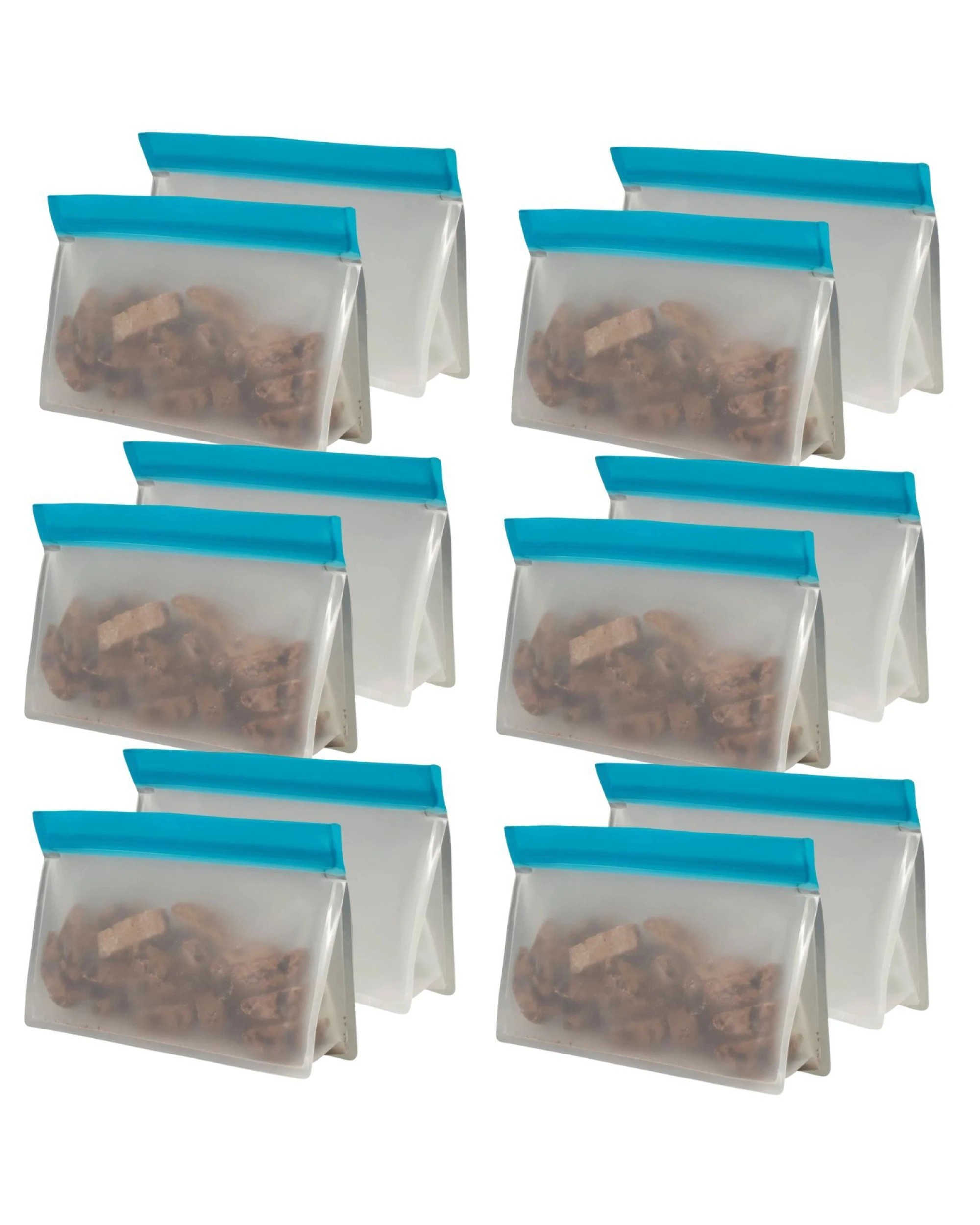 1 Avanti 6x Reusable Stand Up 500mL Bag (6 Packs of 2) - 12 Bags Total, 1 of 2