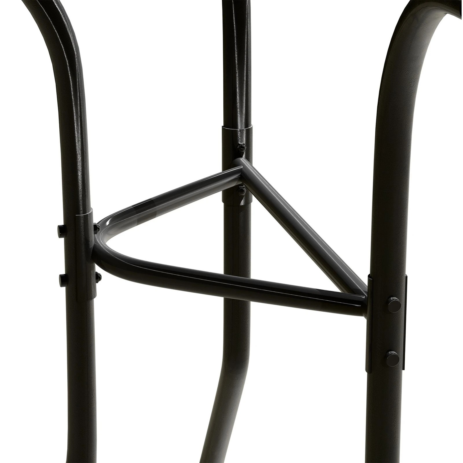 7 Alfordson Outdoor Furniture Patio Side Coffee Table Garden Glass Metal - Black, 7 of 10