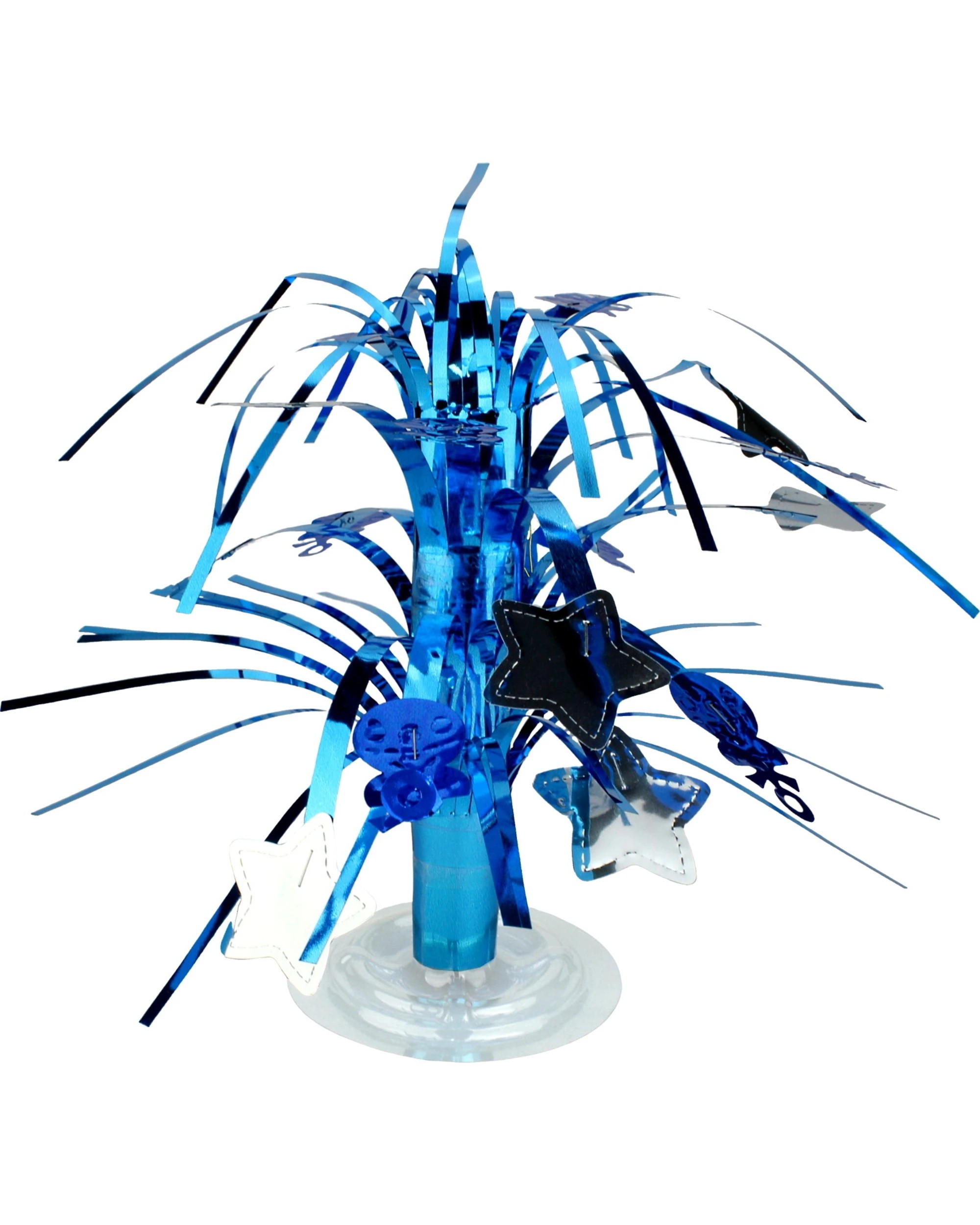 1 Amscan Inc. Baby Shower Boy Mini Cascade Centrepiece - Blue, 1 of 2