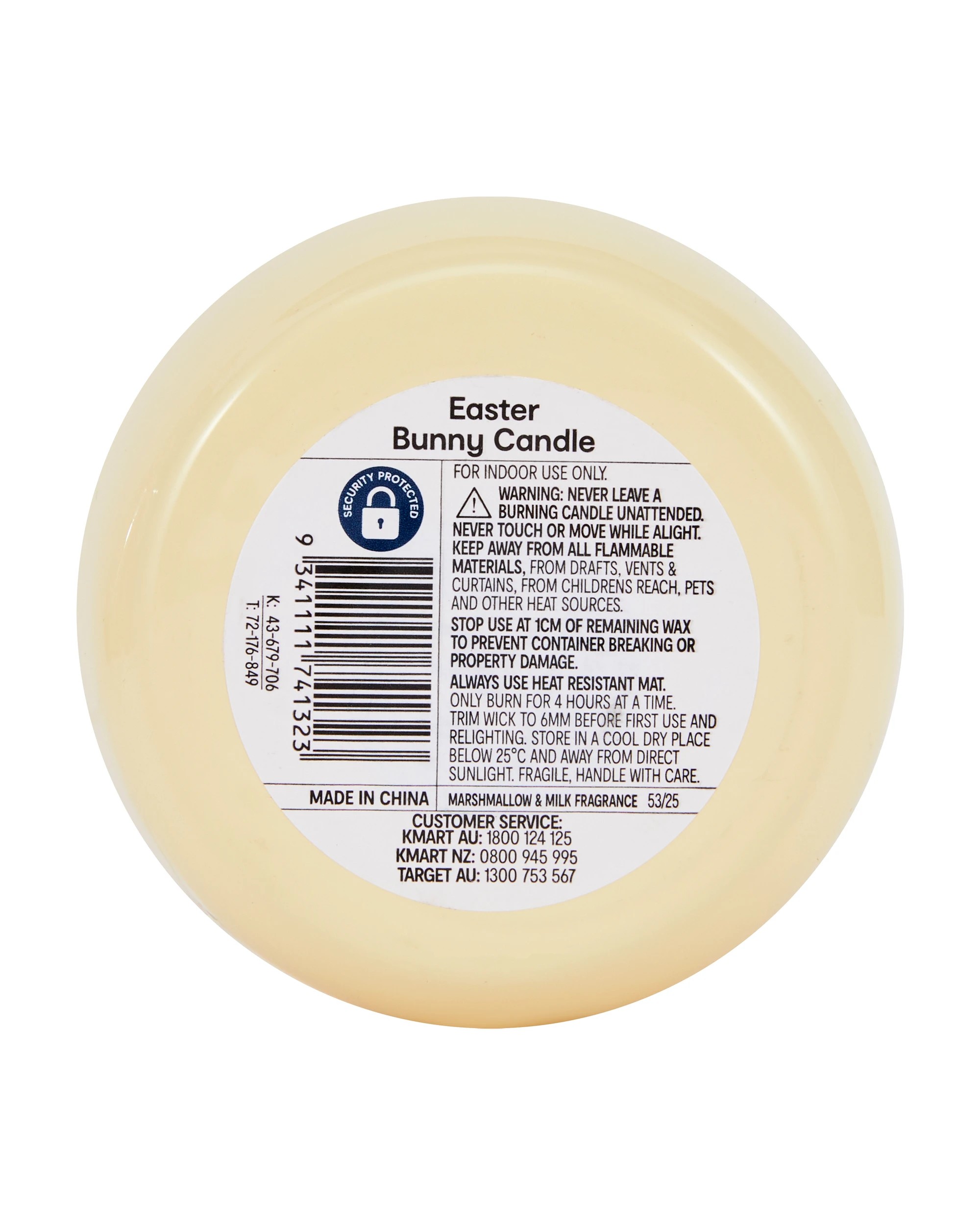 6 Easter Bunny Candle, 6 of 6