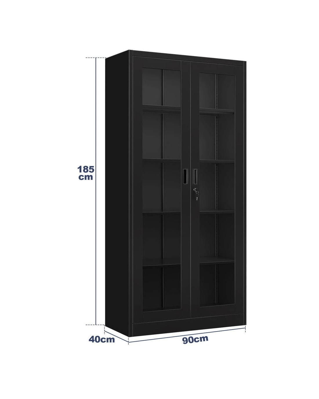 Ausway Steel Office Cabinet Filing Storage Shelf - Kmart