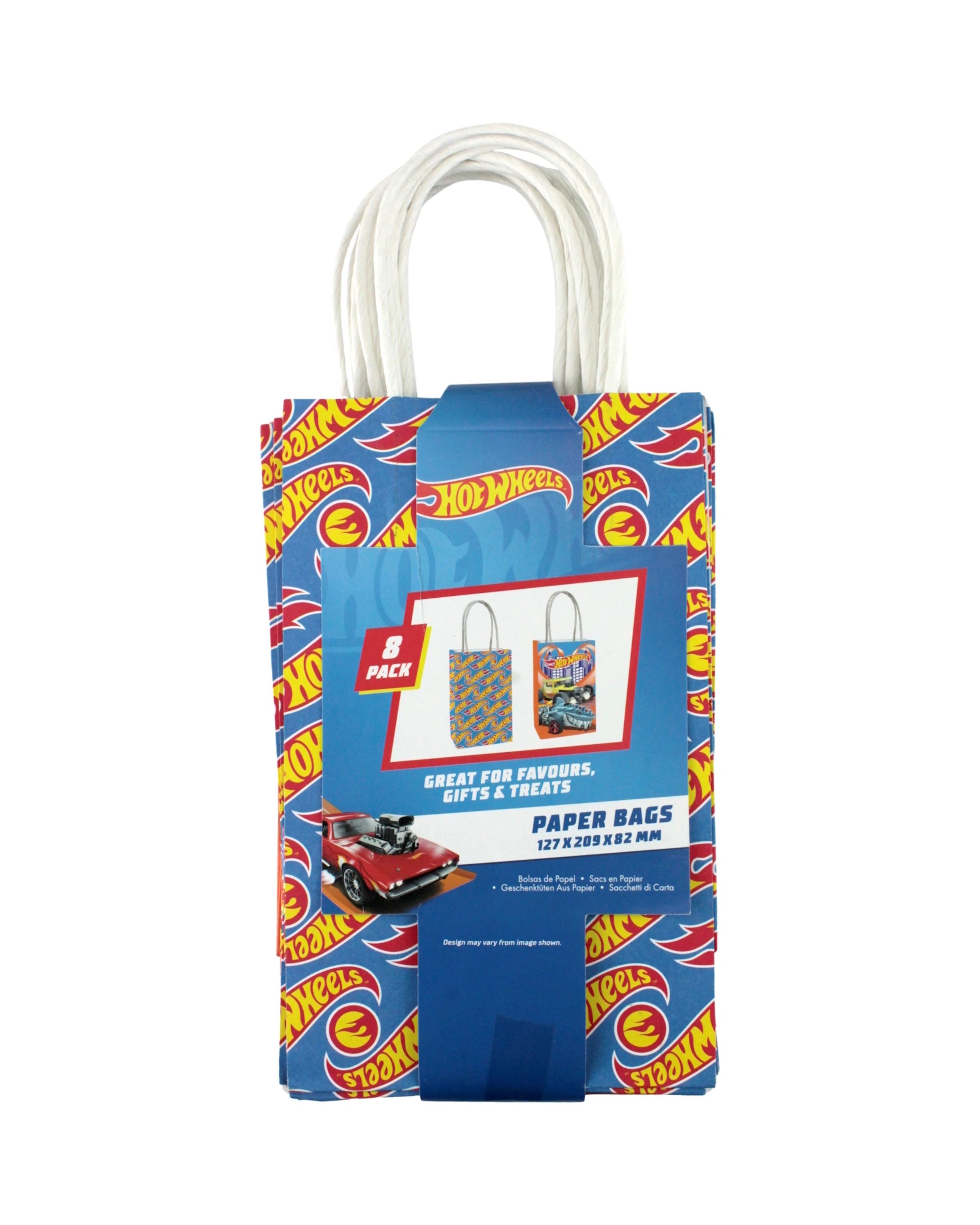 3 Hot Wheels Hot Wheels Paper Gift Bags Pack of 8, 3 of 4