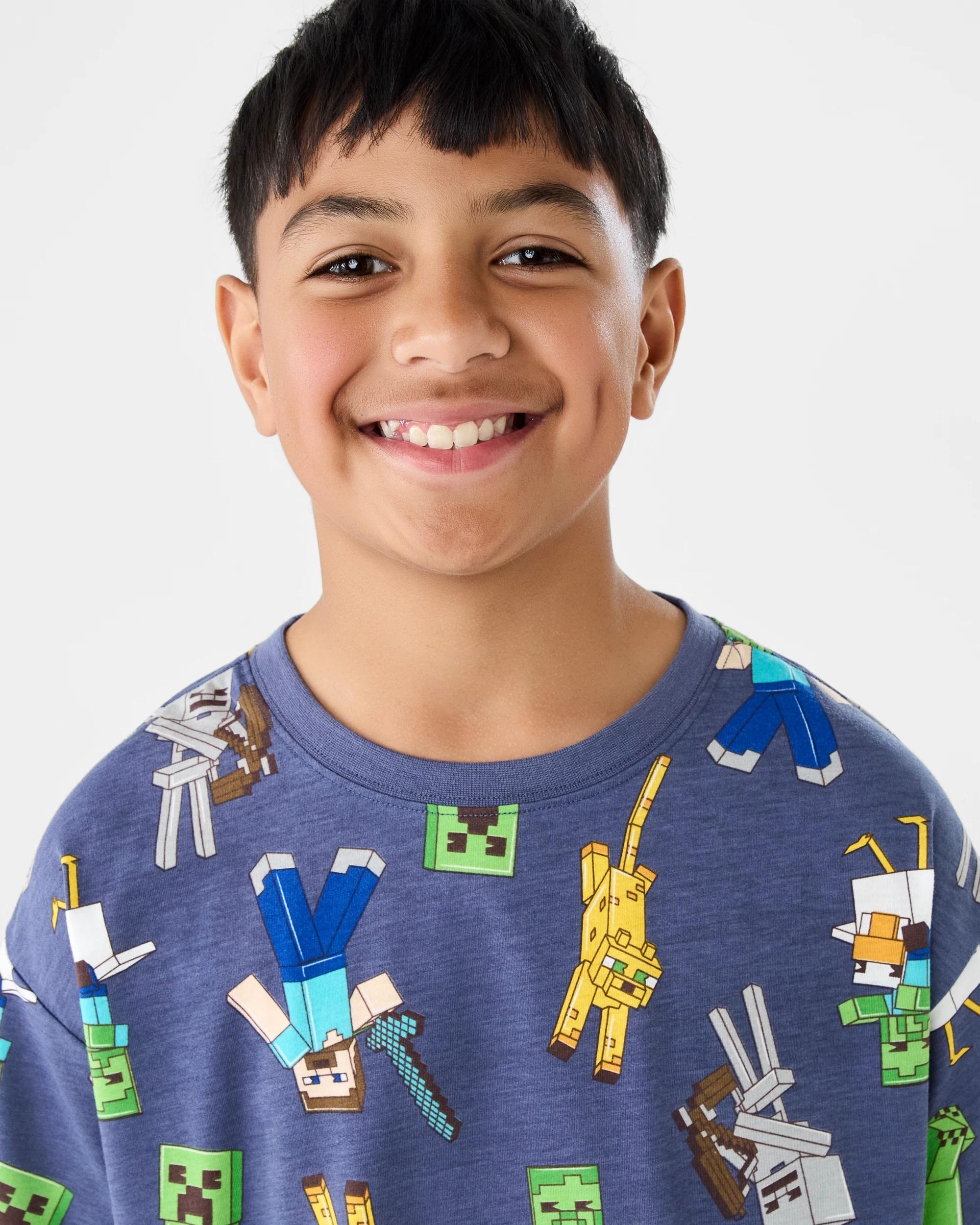 Minecraft License Gift Pyjama Set - Kmart