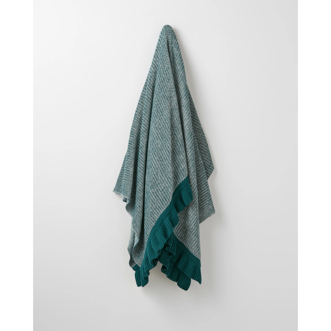 3 Target Kaya Knit Ruffle Throw
 - Queen Bed
 - Green, 3 of 4