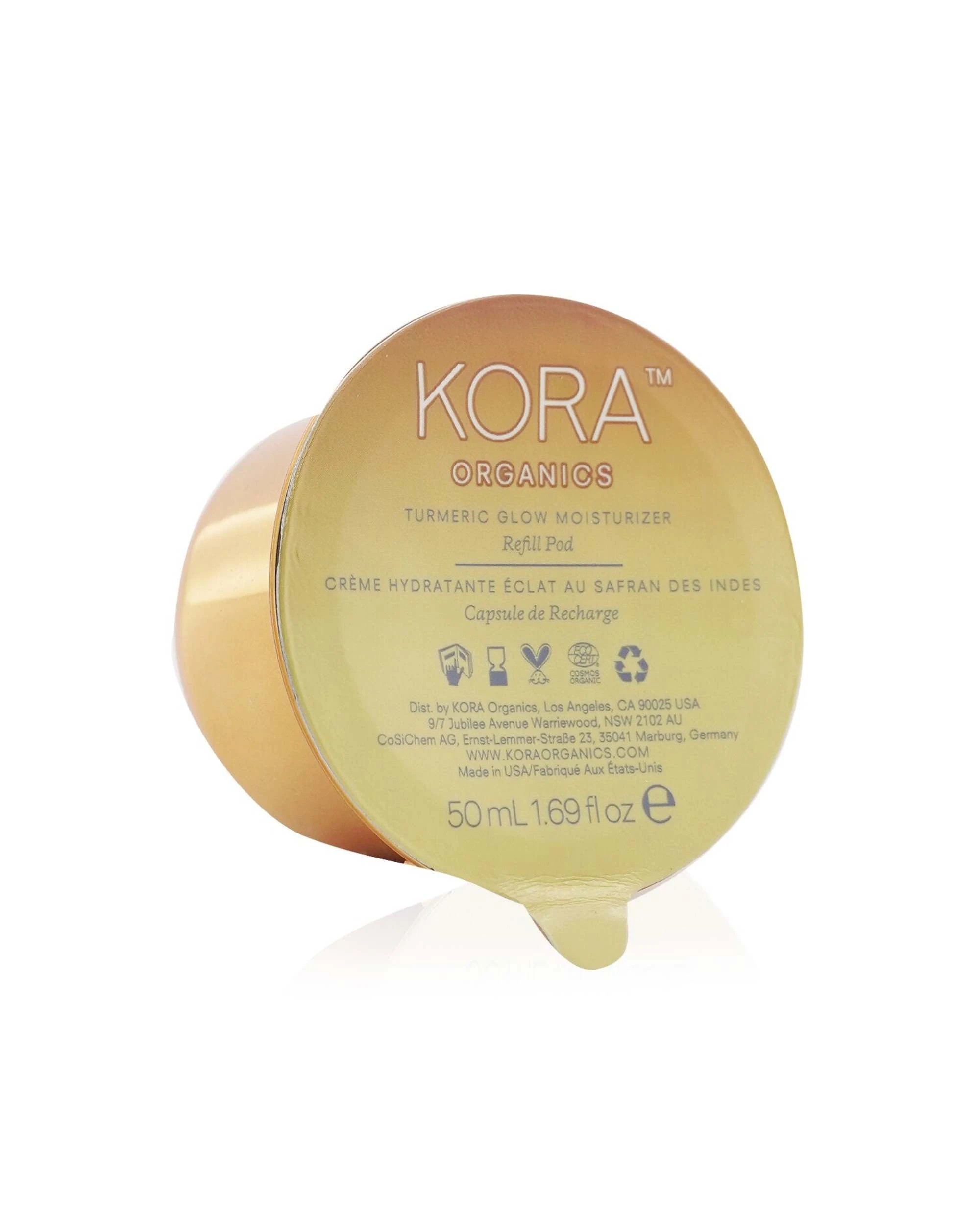 1 Kora Organics Turmeric Glow Moisturizer - Refill 50ml/1.69oz, 1 of 3