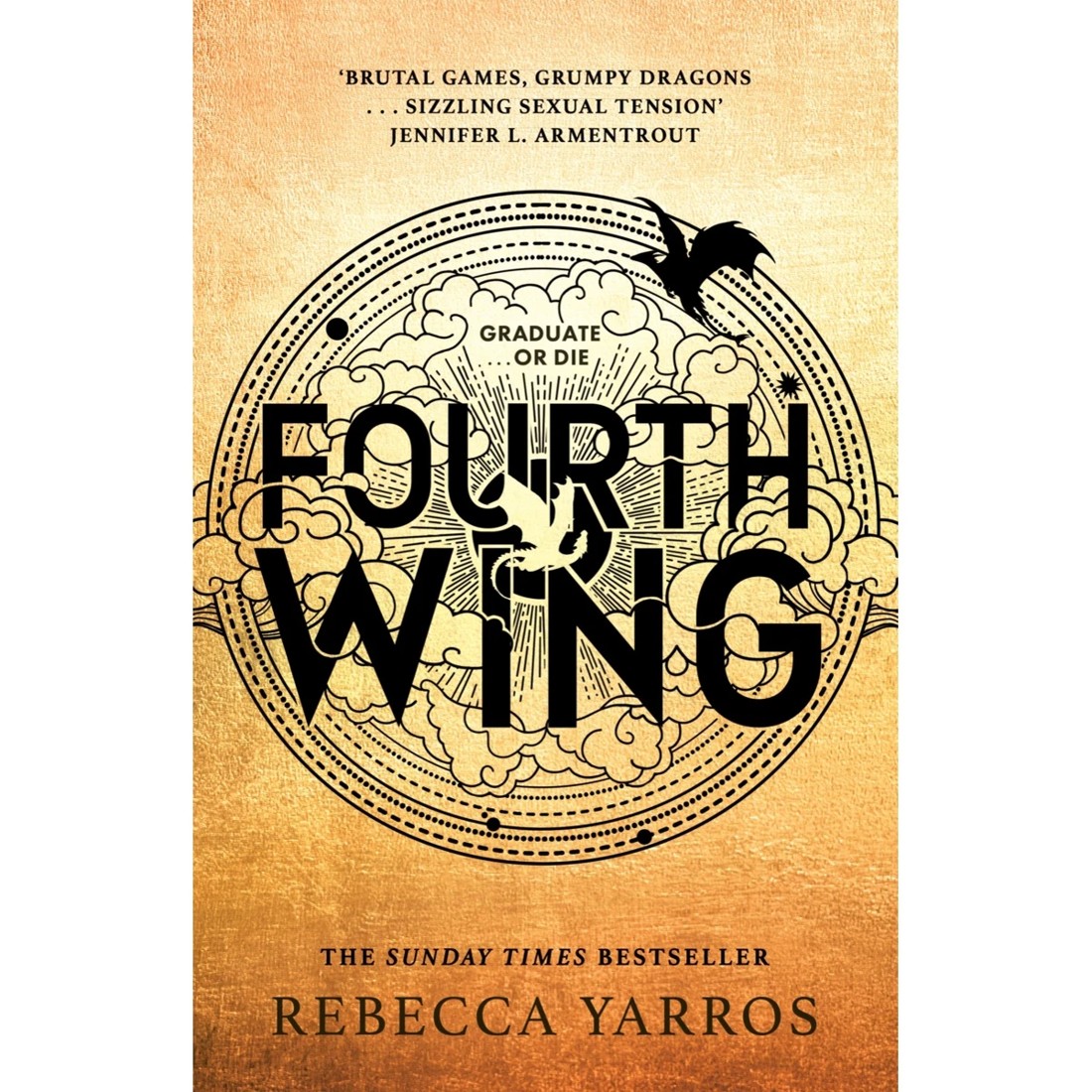 1 Fourth Wing by Rebecca Yarros - Book, 1 of 1