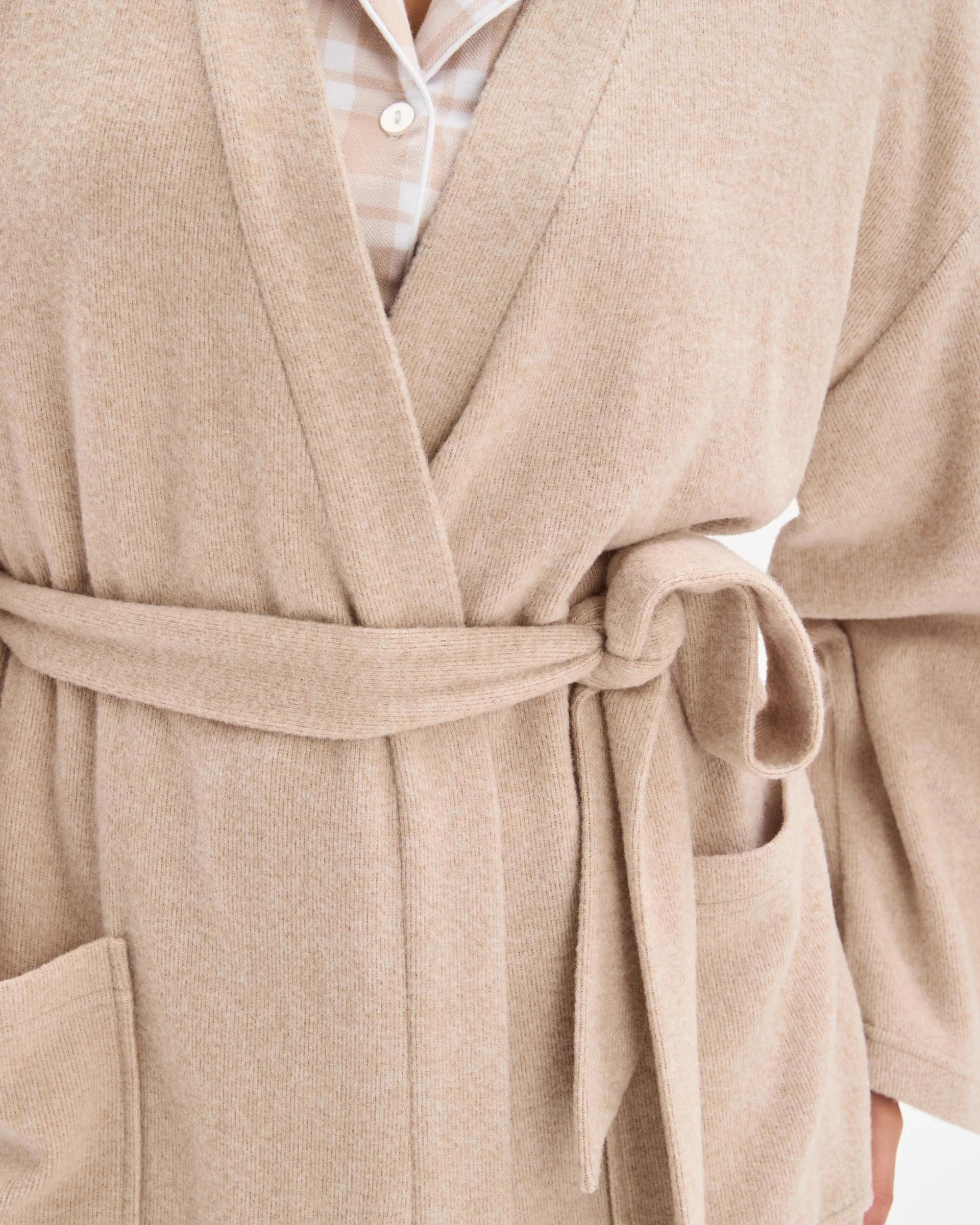 5 Target Woman Cosy Short Sleep Robe MUSHROOM, 5 of 6