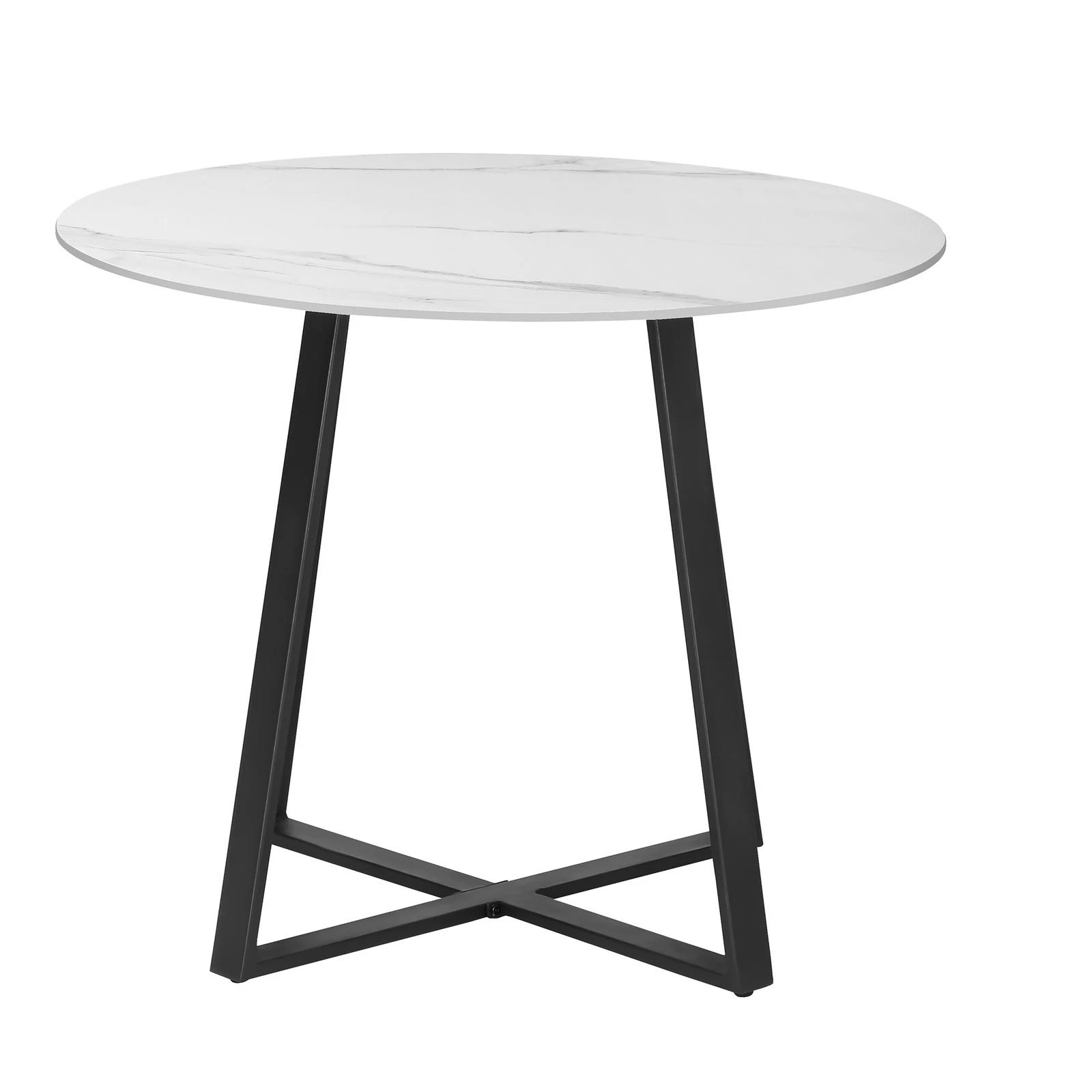 9 Livsip Outdoor Dining Marble Table 90cm Furniture Patio Garden Bistro Desk
 - Multi, 9 of 10