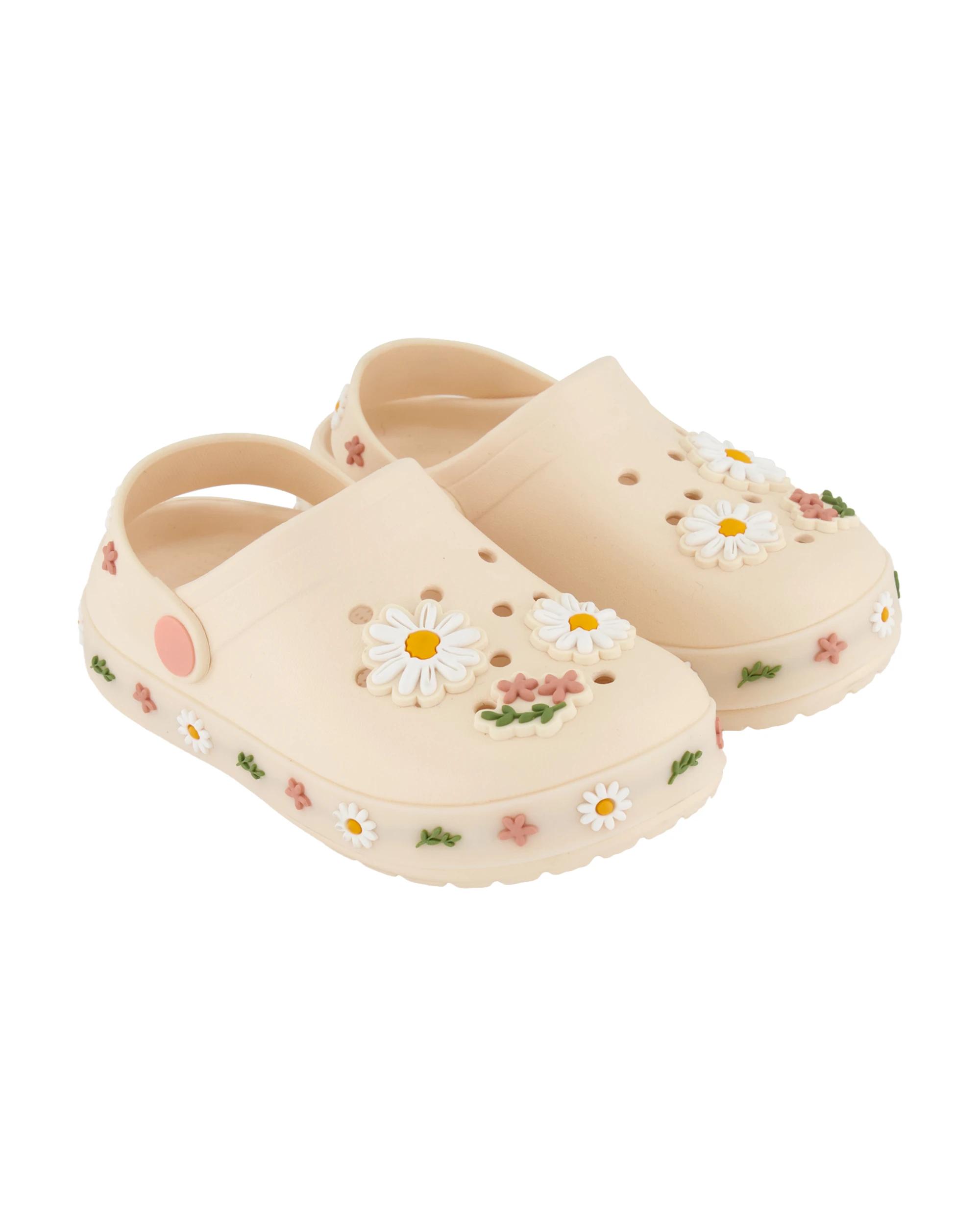 1 Junior Light Up Clogs Flowers, 1 of 6