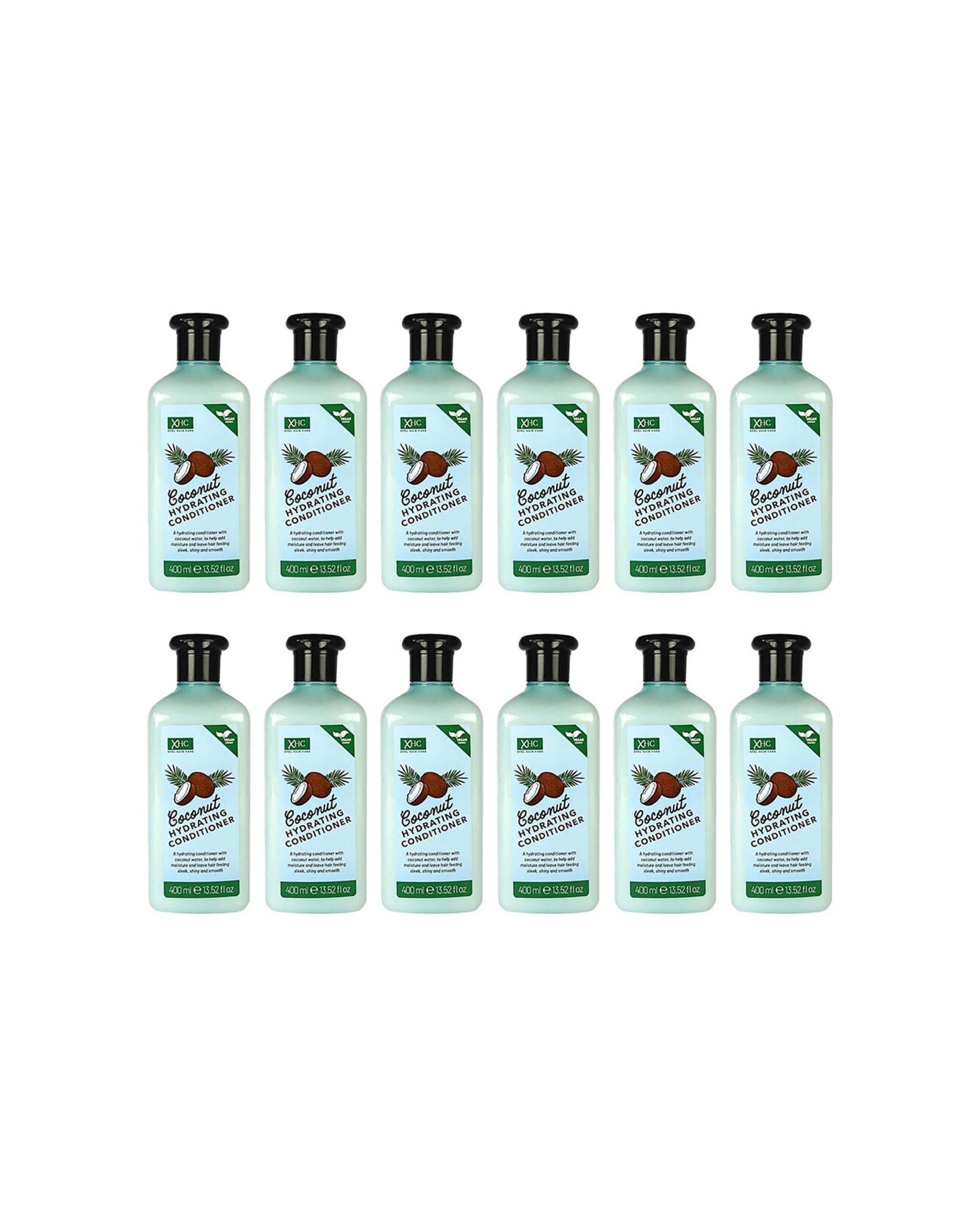 1 XHC 12PK Coconut Scent Hydrating Conditioner For All Hair Types Vegan 400ml - Multi, 1 of 3