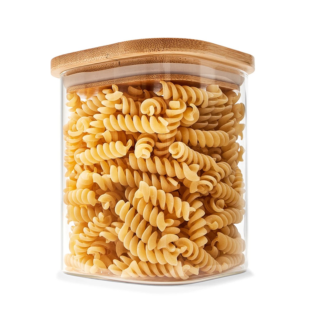 1 800ml Glass Container with Bamboo Lid, 1 of 6