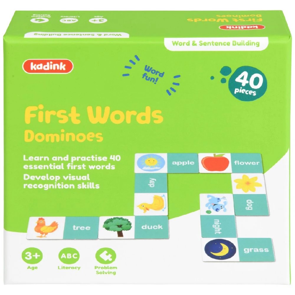 1 Kadink Dominoes First Words 40 Pack, 1 of 5