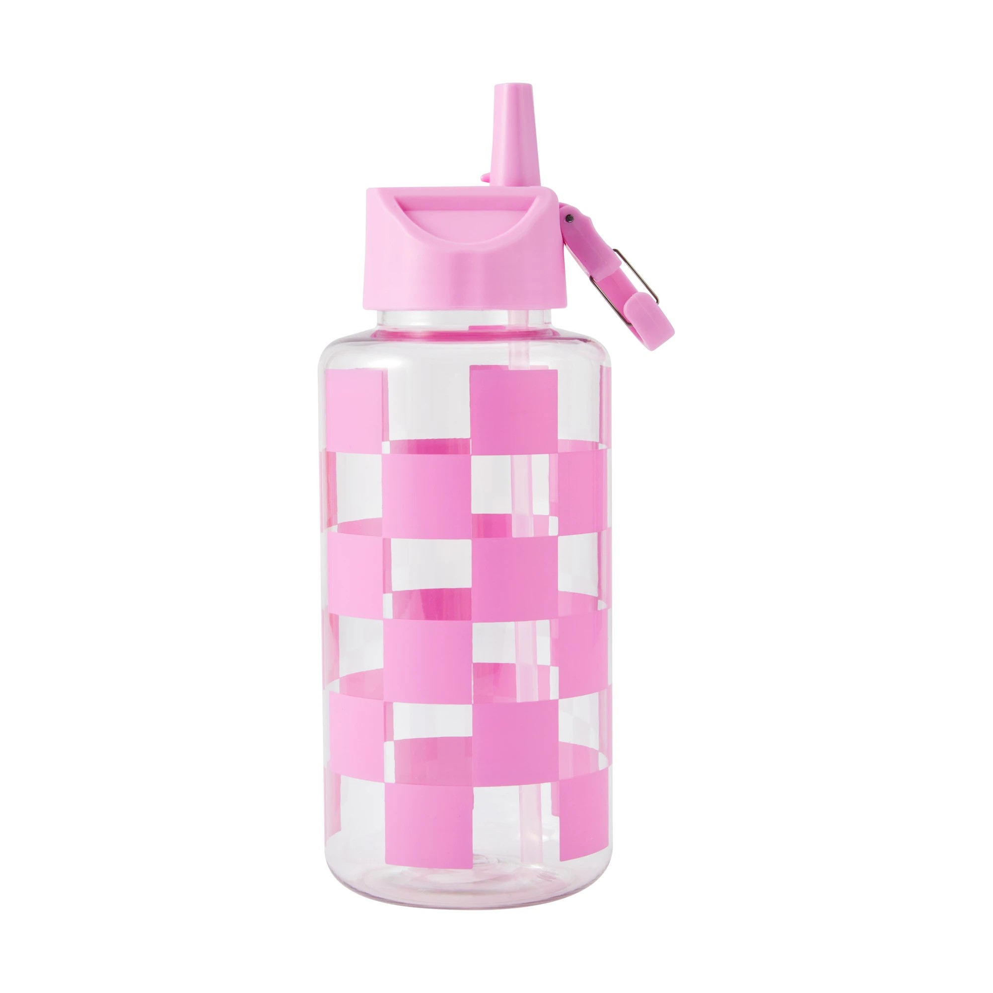 1 1L Check Cylinder Drink Bottle, 1 of 7