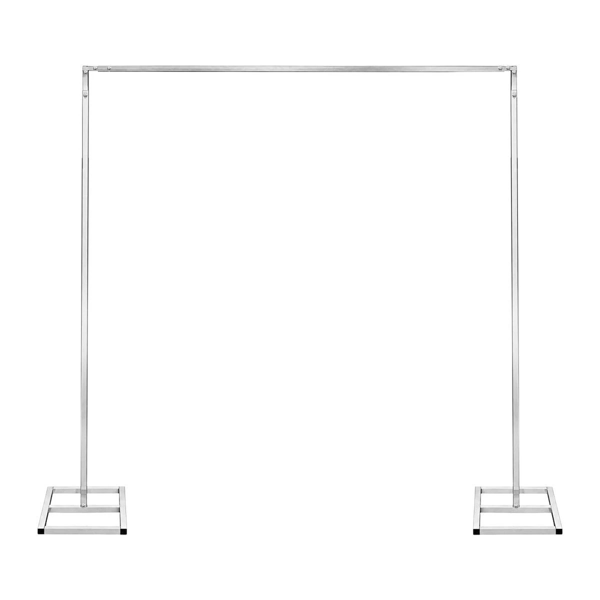 Ausway Wedding Backdrop Stand Square Metal Flower Frame Balloon Photo ...