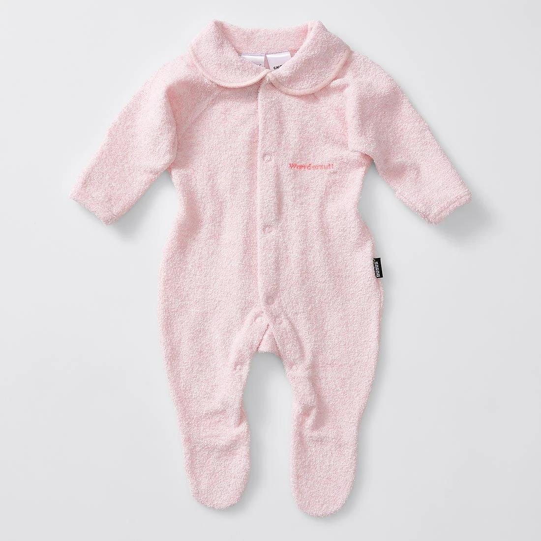 1 Baby Bonds Poodelette Snap’ Wondersuit Coverall PINK, 1 of 4
