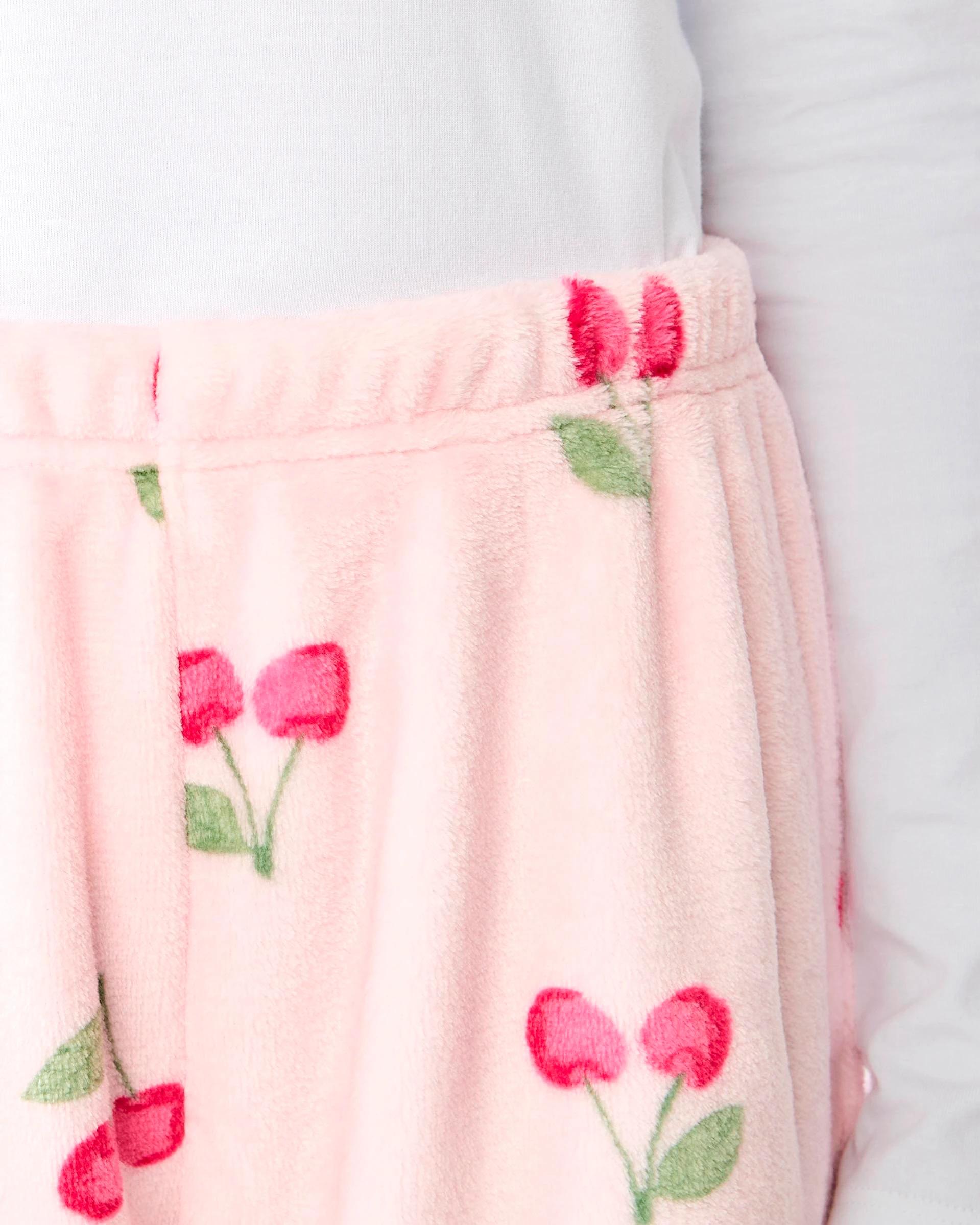 6 Fleece Pants Pnk Cherry, 6 of 7