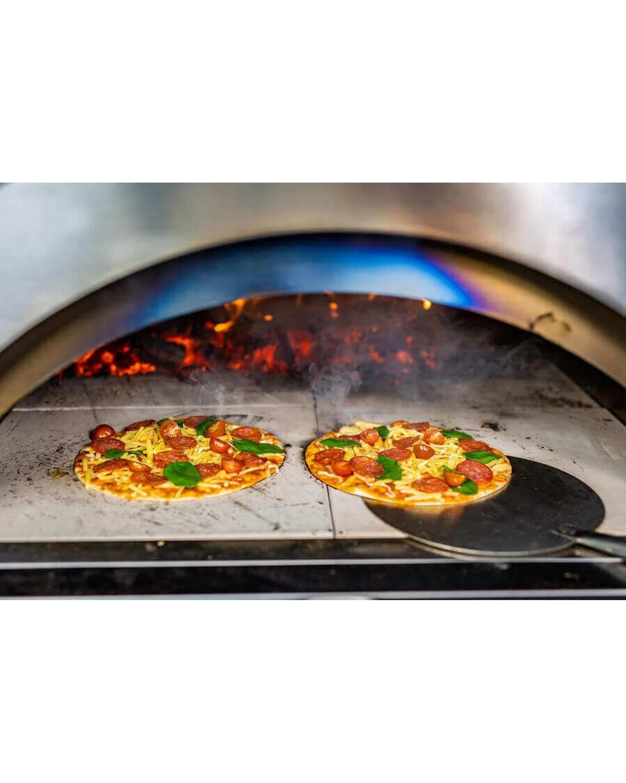 10 Flaming Coals Stainless Steel Pizza Spinner, 10 of 10