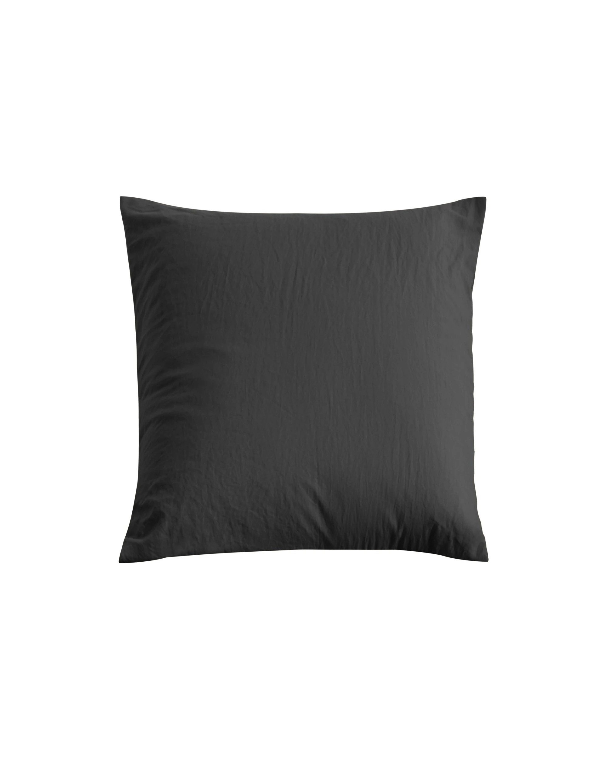 5 Dreamaker Superfine Washed Microfibre European Pillowcase - Black, 5 of 5