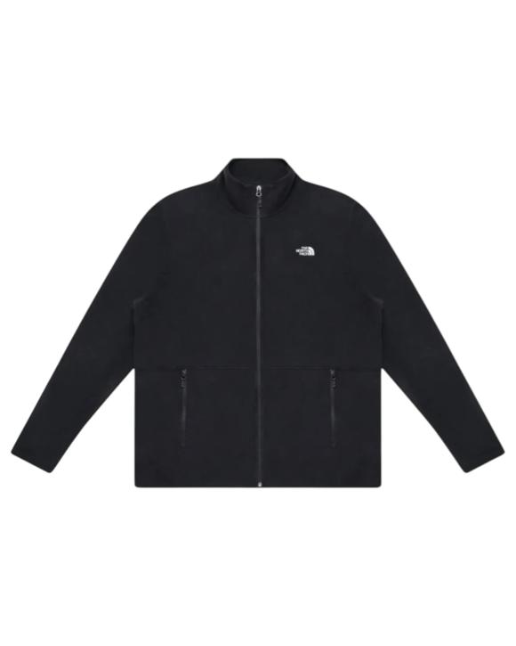 The North Face Mens TKA Glacier Full Zip Black Jacket