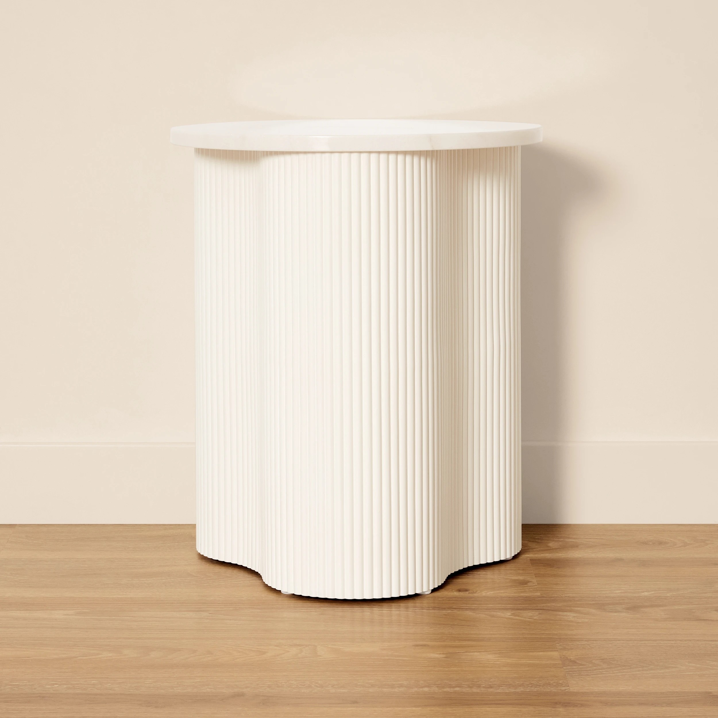 3 Round Marble Side Table, 3 of 6