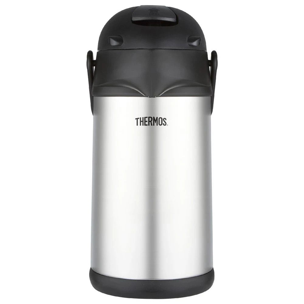 2 Thermos Stainless Steel Pump Pot 2.5L, 2 of 4