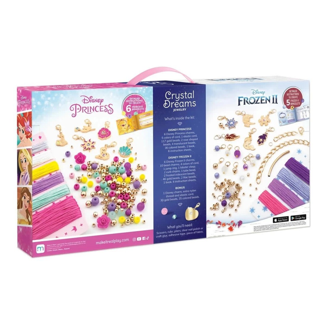 2 326 Piece Make it Real Disney Frozen II Crystal Dreams Jewelry 2-in-1 Set, 2 of 9