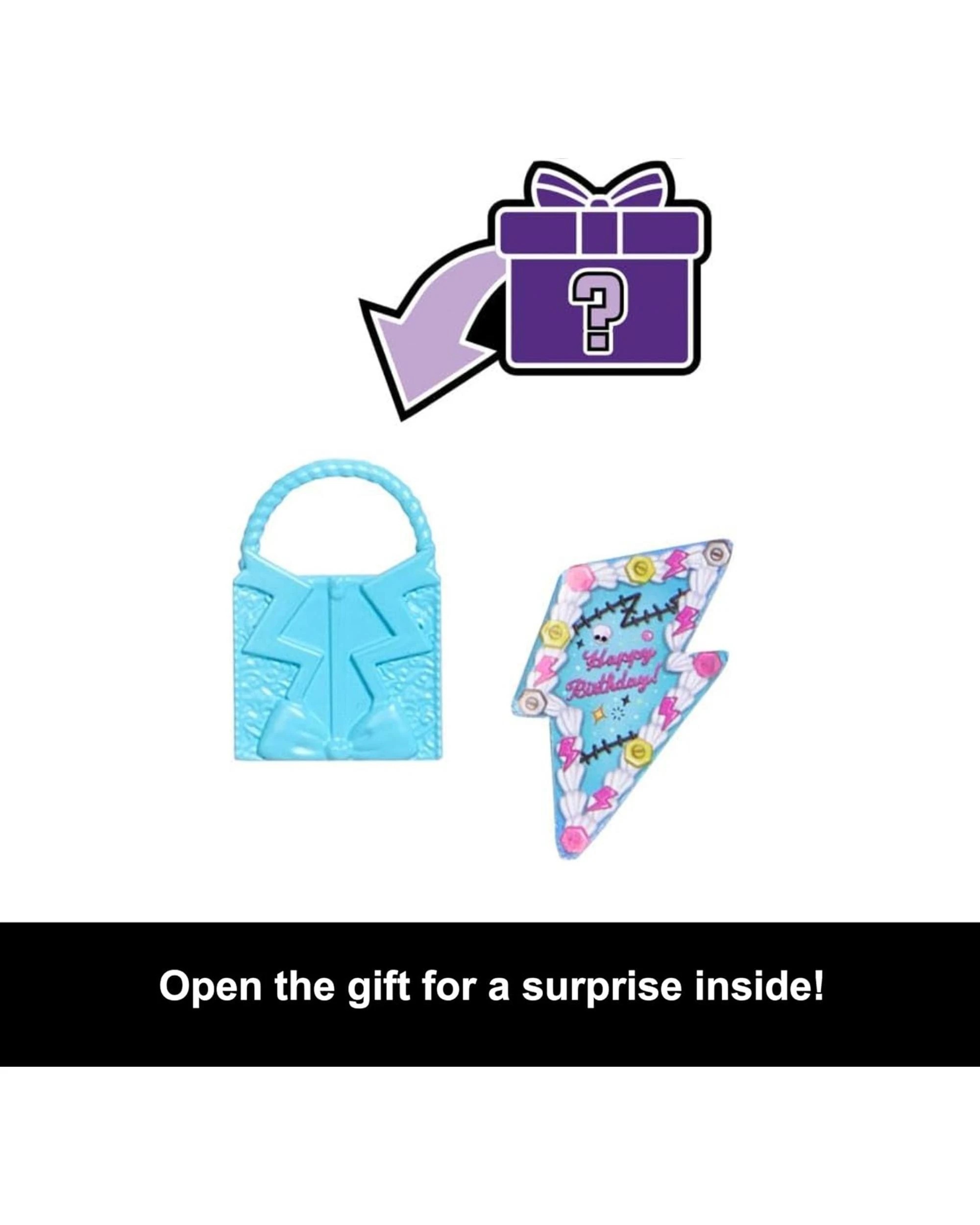 5 Monster High Scary Sweet Birthday Frankie Stein Fashion Doll, 5 of 6