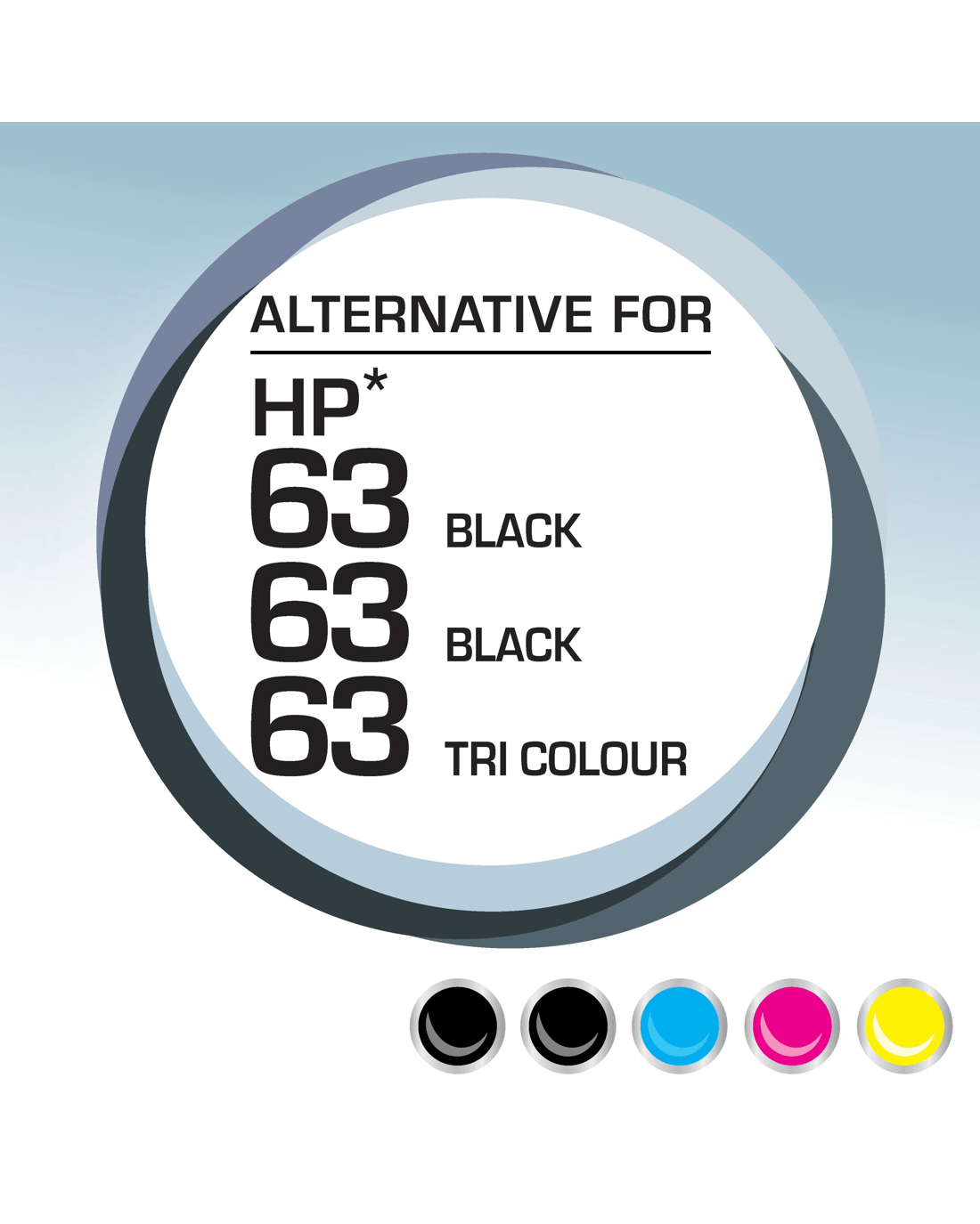 2 3 Pack Calidad VP 828 Ink Cartridges, 2 of 7