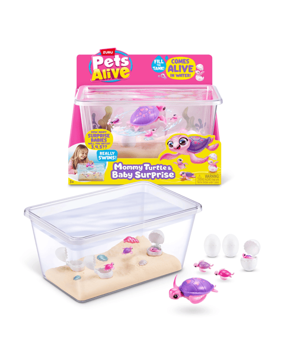 Pets Alive Mommy Turtle Surprise by ZURU - Kmart