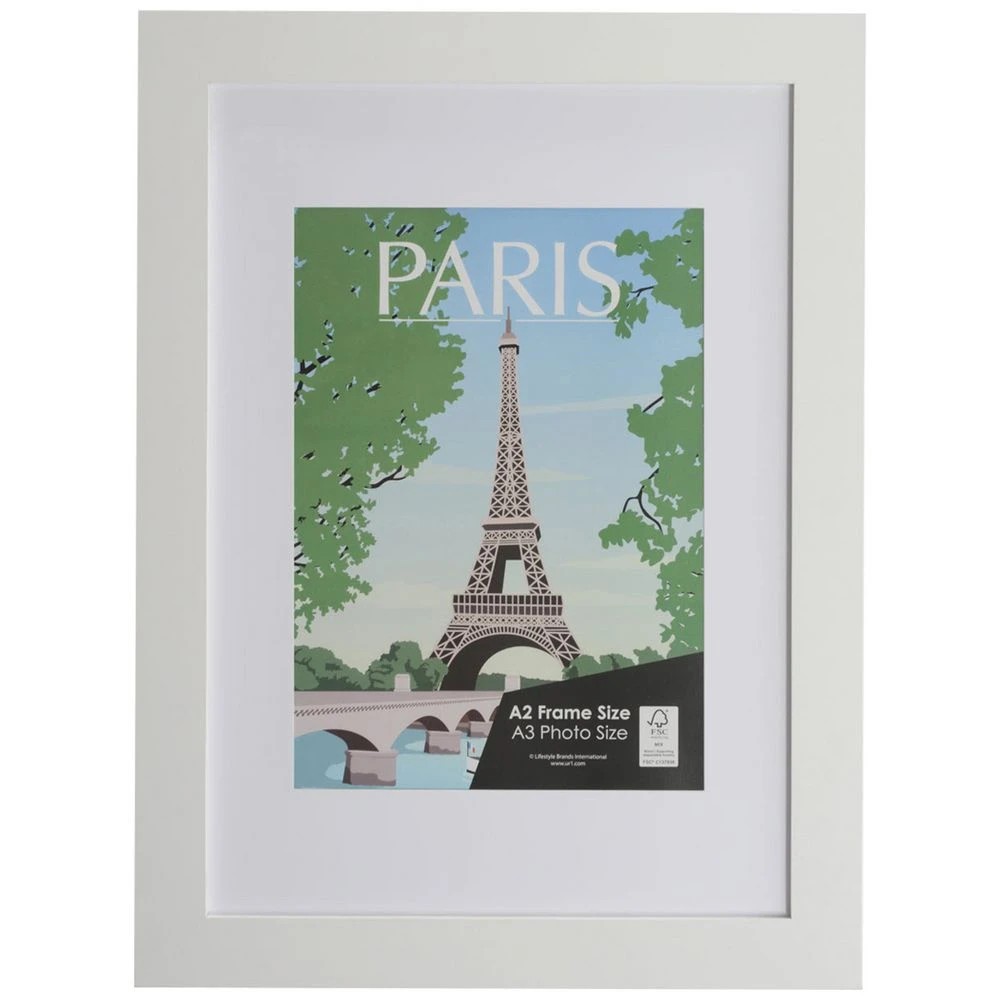 1 Cosmopolitan A2 with A3 Opening Poster Frame White, 1 of 4