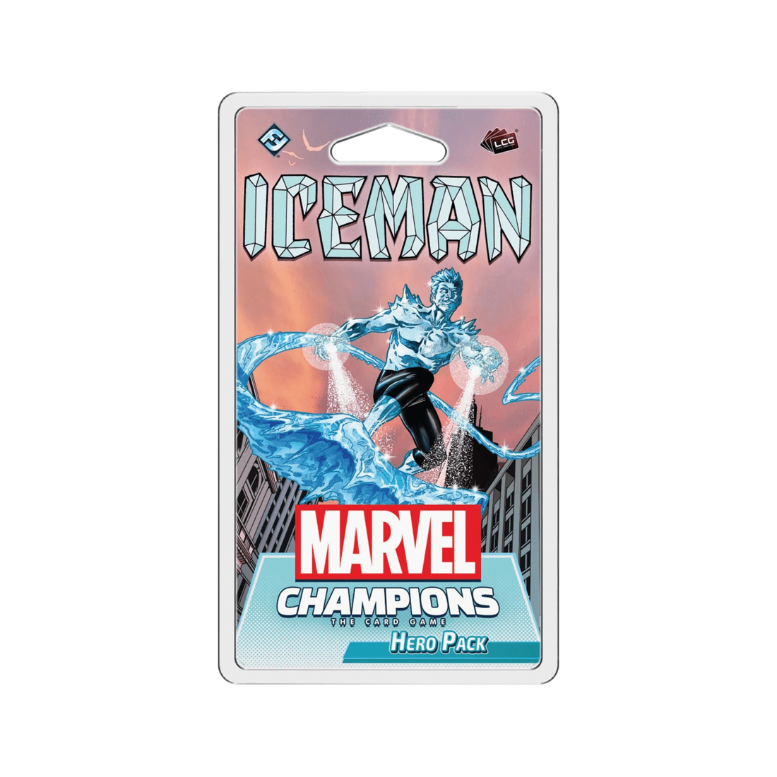 1 Fantasy Flight Games Marvel Champions: The Card Game Iceman Hero Pack, 1 of 2