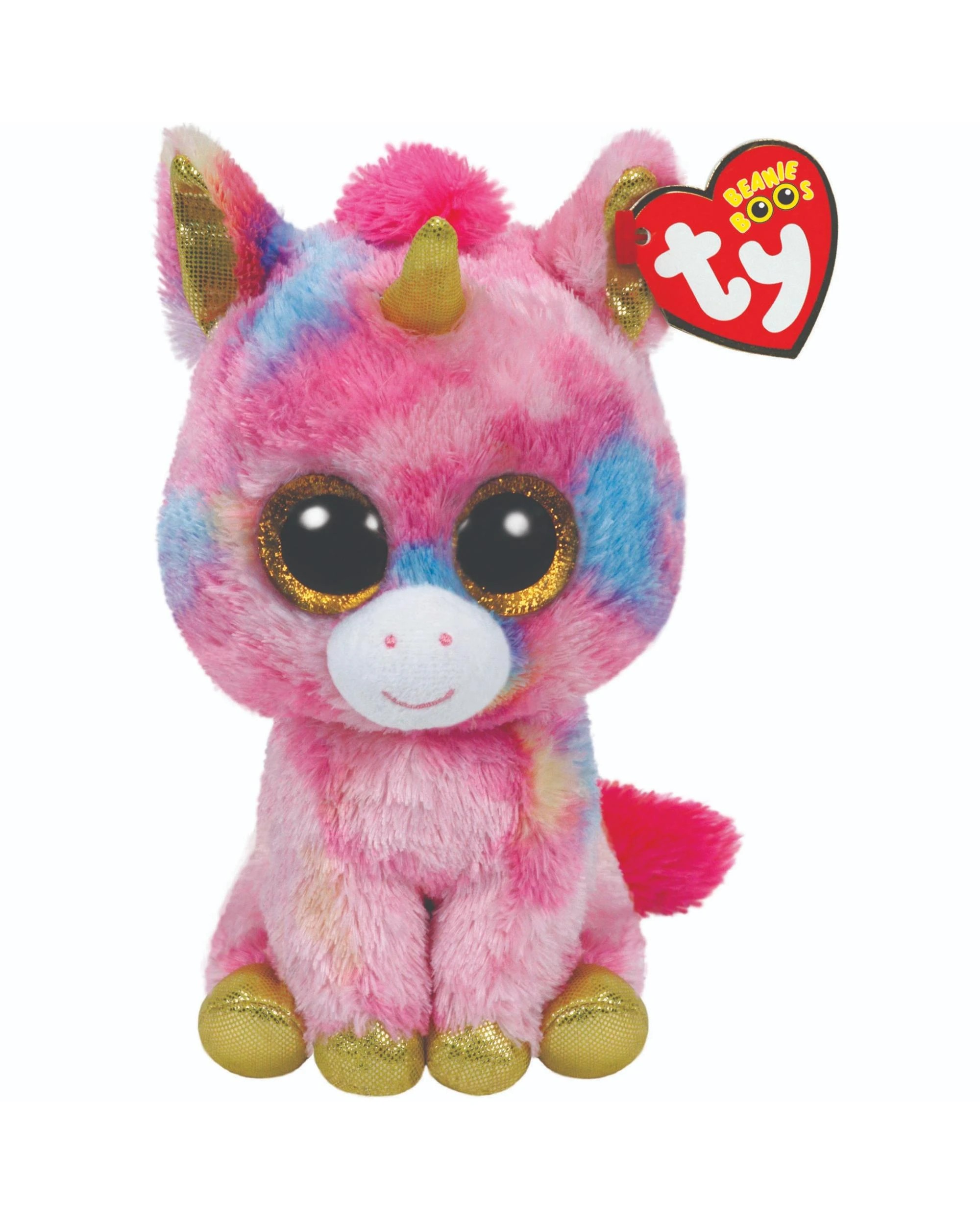 1 TY Beanie Boos Regular Fantasia the Multicolour Unicorn Plush - Multi, 1 of 1
