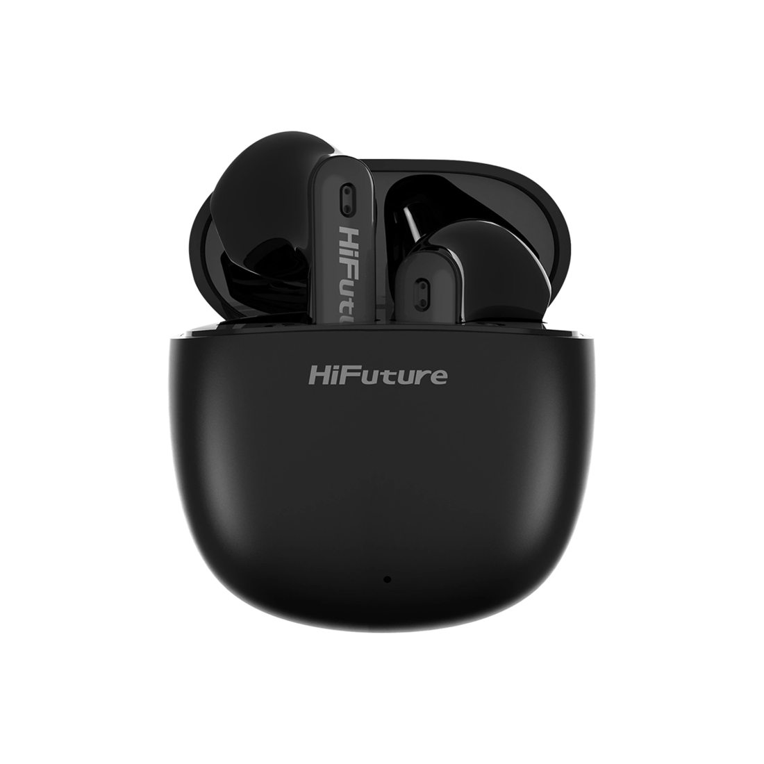 1 Hifuture Colourbuds2 True Wireless Bluetooth Soft Bass Earbuds Noise Cancel - Black, 1 of 6