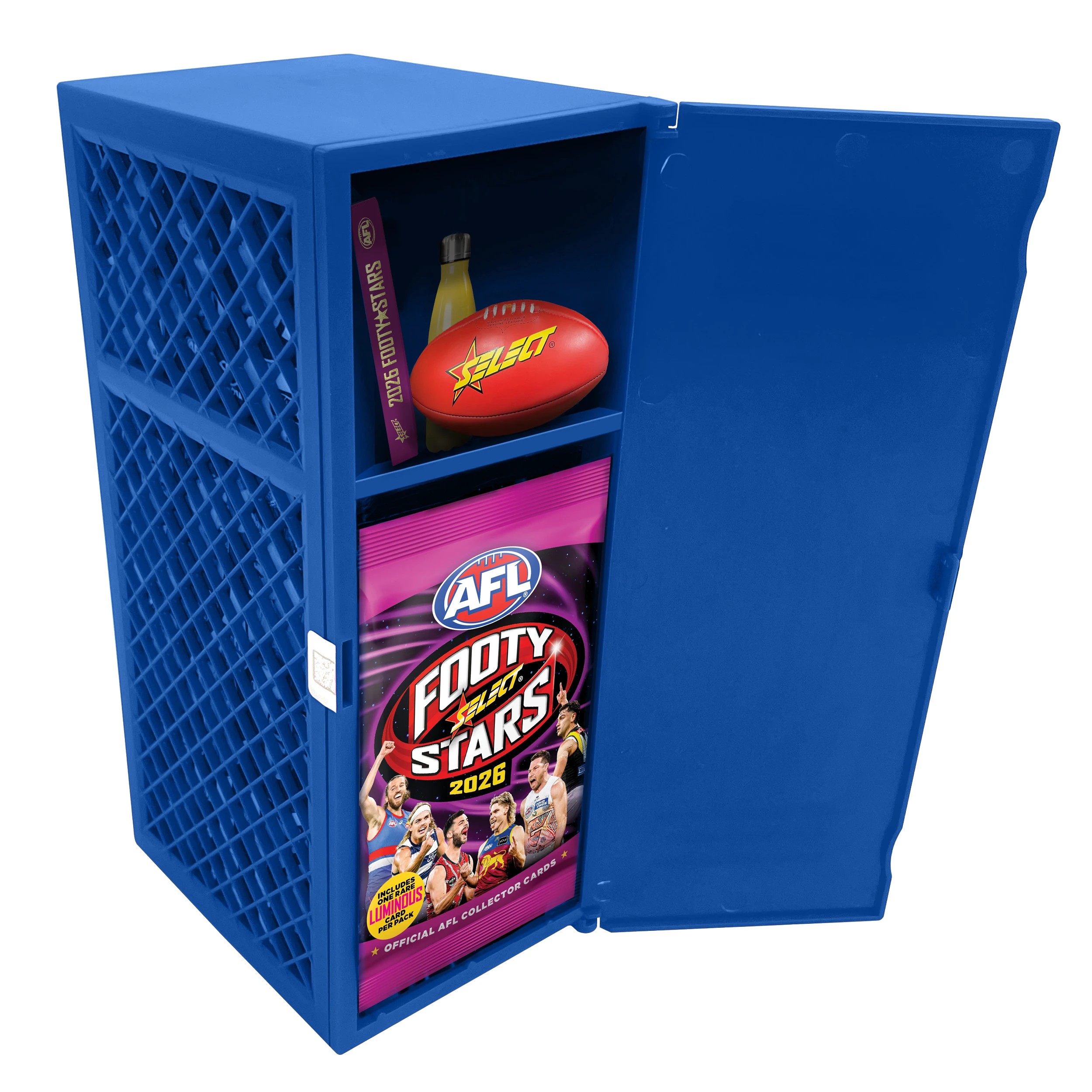 4 Official Select 2026 AFL Footy Stars Blaster Storage Locker, 4 of 5