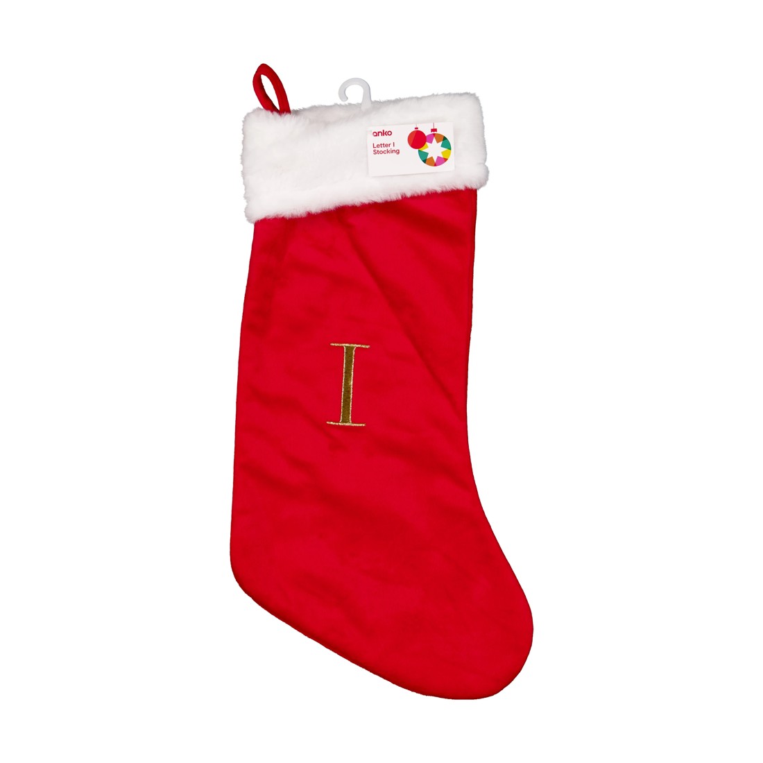 4 Letter I Stocking, 4 of 4