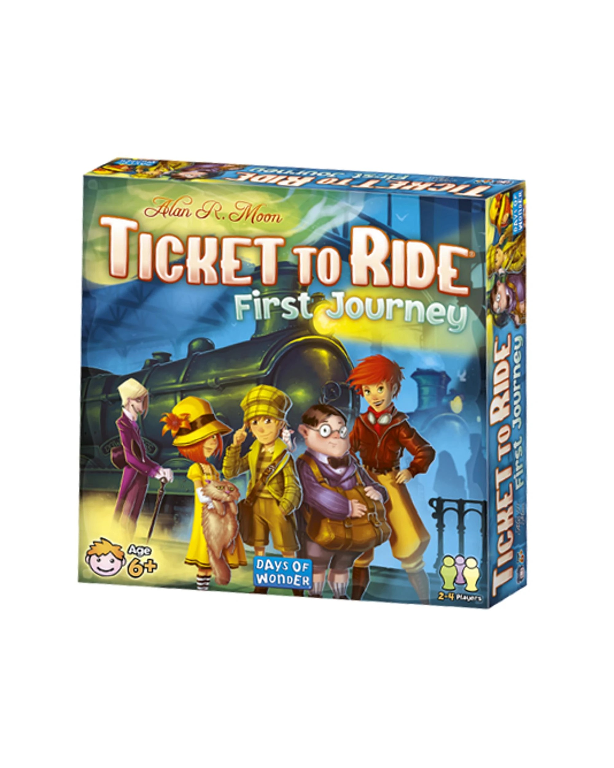 1 Ticket to Ride: First Journey Board Game, 1 of 3