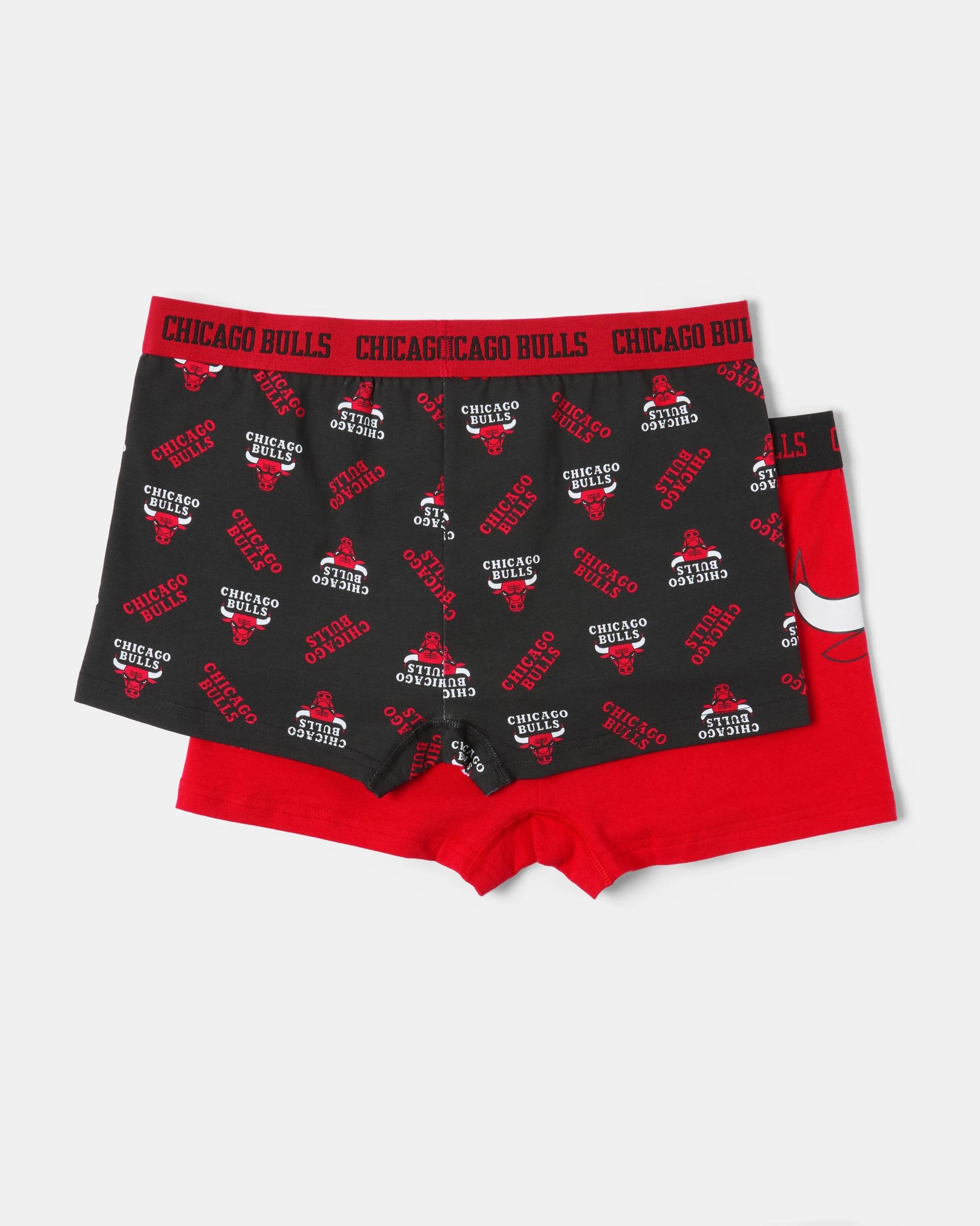 10 2 Pack Official NBA Adult Trunks Bulls, 10 of 10