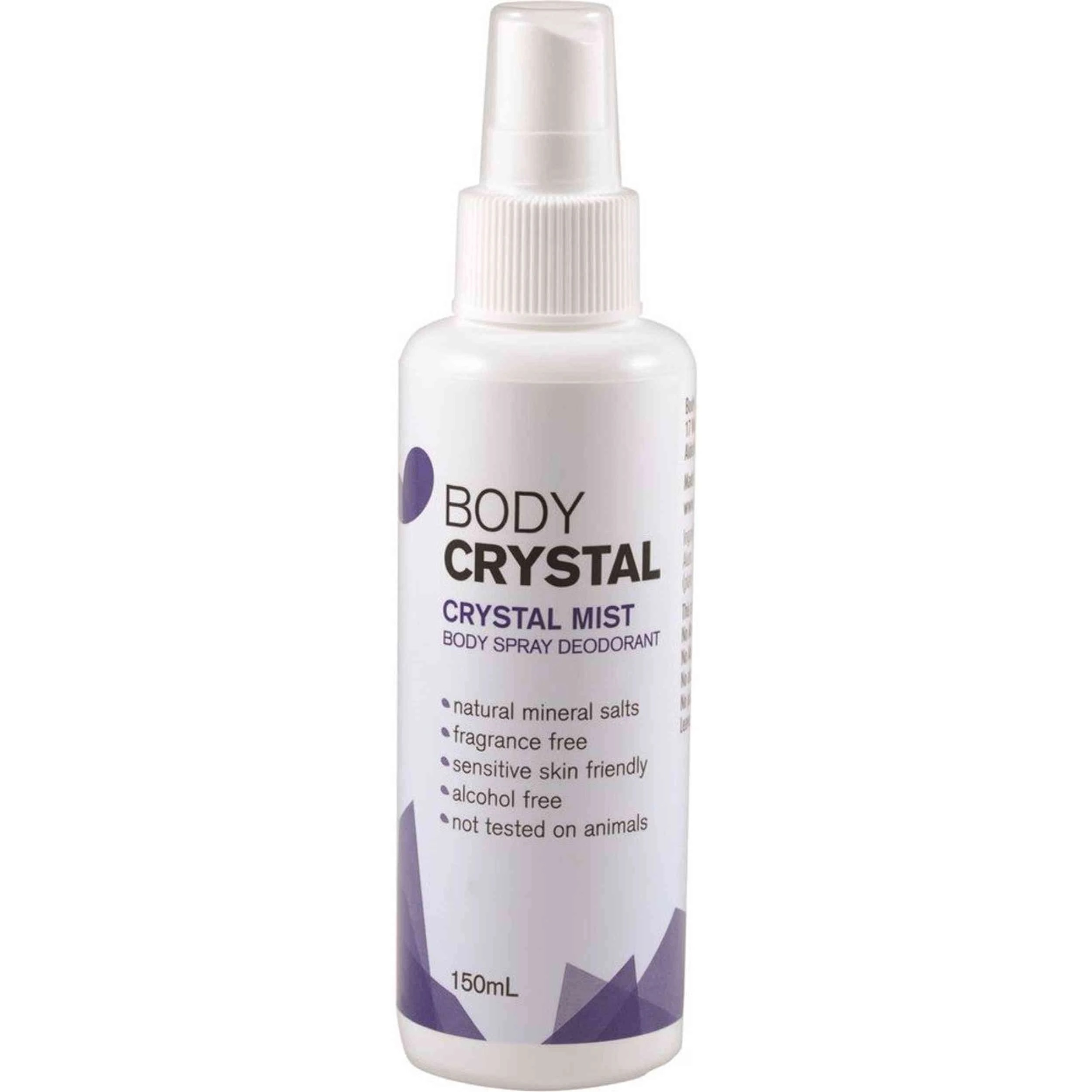 1 Body Crystal Deodorant Mist (Body Spray) Crystal Mist (Frag Free) 150ml, 1 of 3
