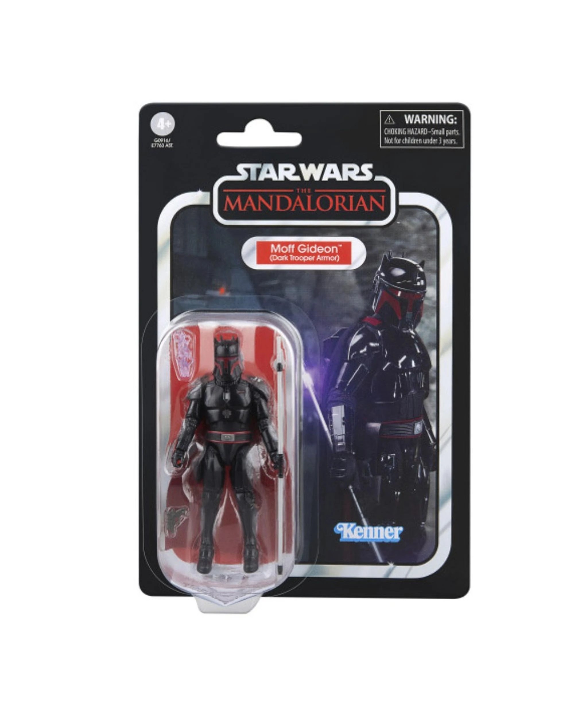1 Hasbro Star Wars The Vintage Collection: The Mandalorian Moff Gideon Dark Trooper Armor Action Figure, 1 of 7