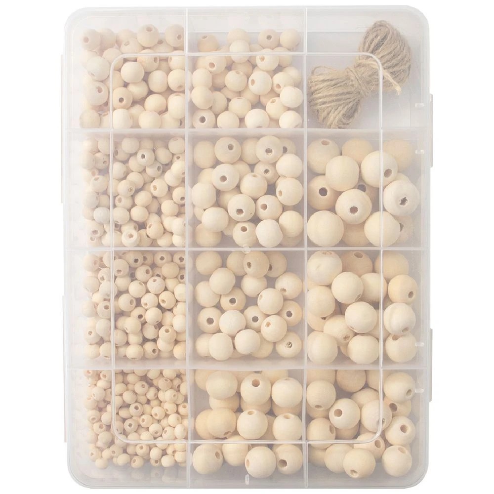 2 Kadink Natural Wooden Beads 530 Pack, 2 of 2