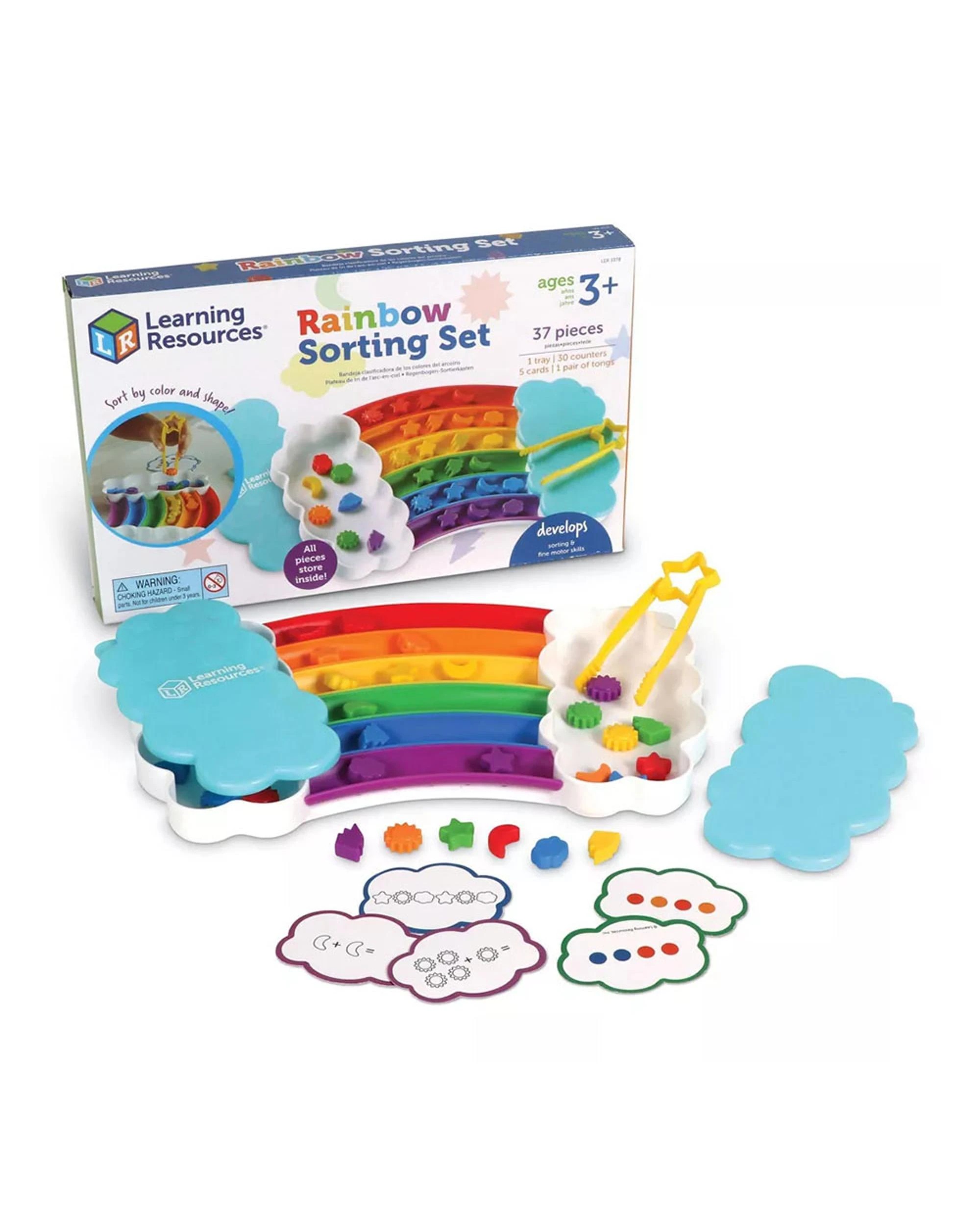 2 Learning Resources Rainbow Sorting Trays, 2 of 5