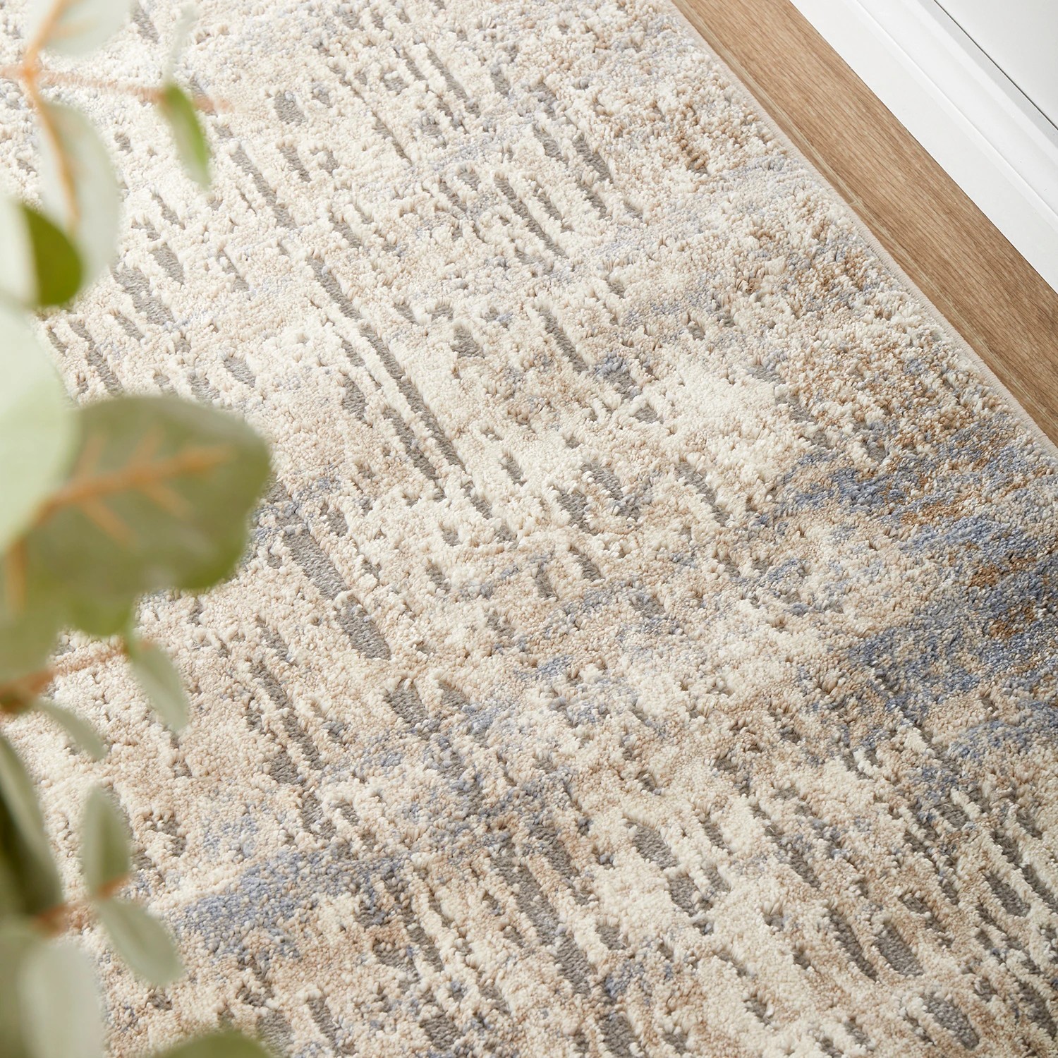 3 Common Ground Rugs Headland Nola 200x80cm - Small Runner Power Loomed Pet Friendly Rug - Beige, 3 of 6