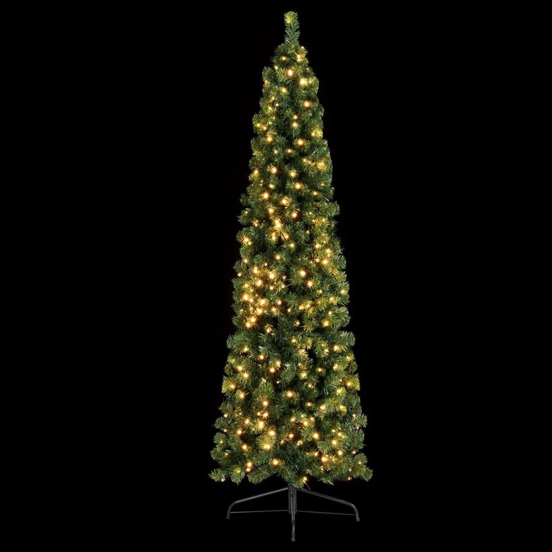 3 Jingle Jollys Christmas Tree 2.1M Corner Xmas Tree Party Decorations 430 Tips - Green, 3 of 7
