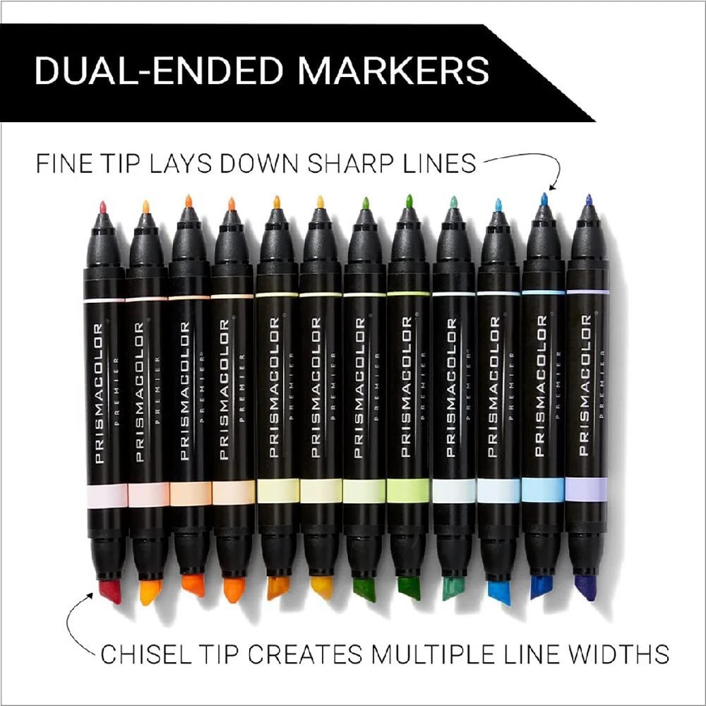 4 Prismacolor Art Markers Pastel 12 Pack, 4 of 6