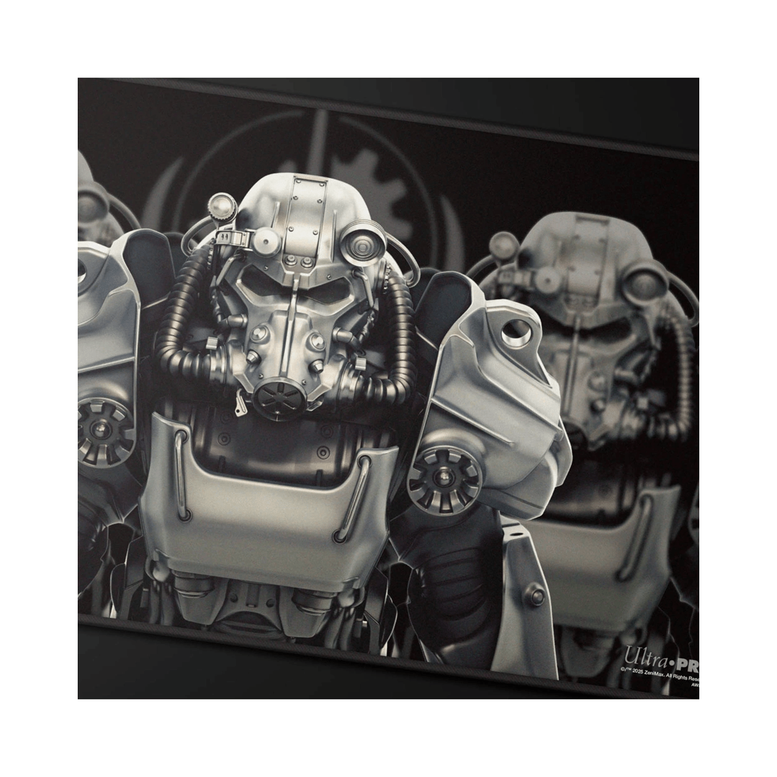 3 Ultra Pro Fallout: Brotherhood of Steel Black-Stitched Playmat - Black, 3 of 3